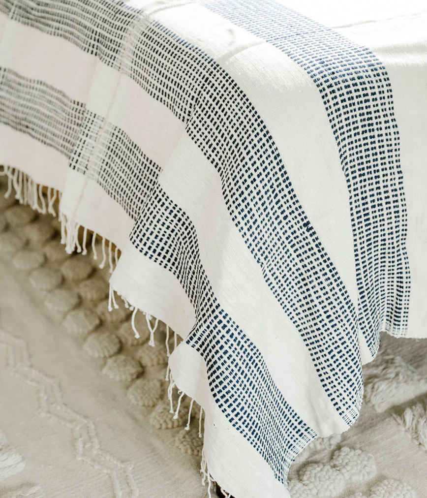3 Panel Dotted Cotton Blanket by Creative Women - Image 3