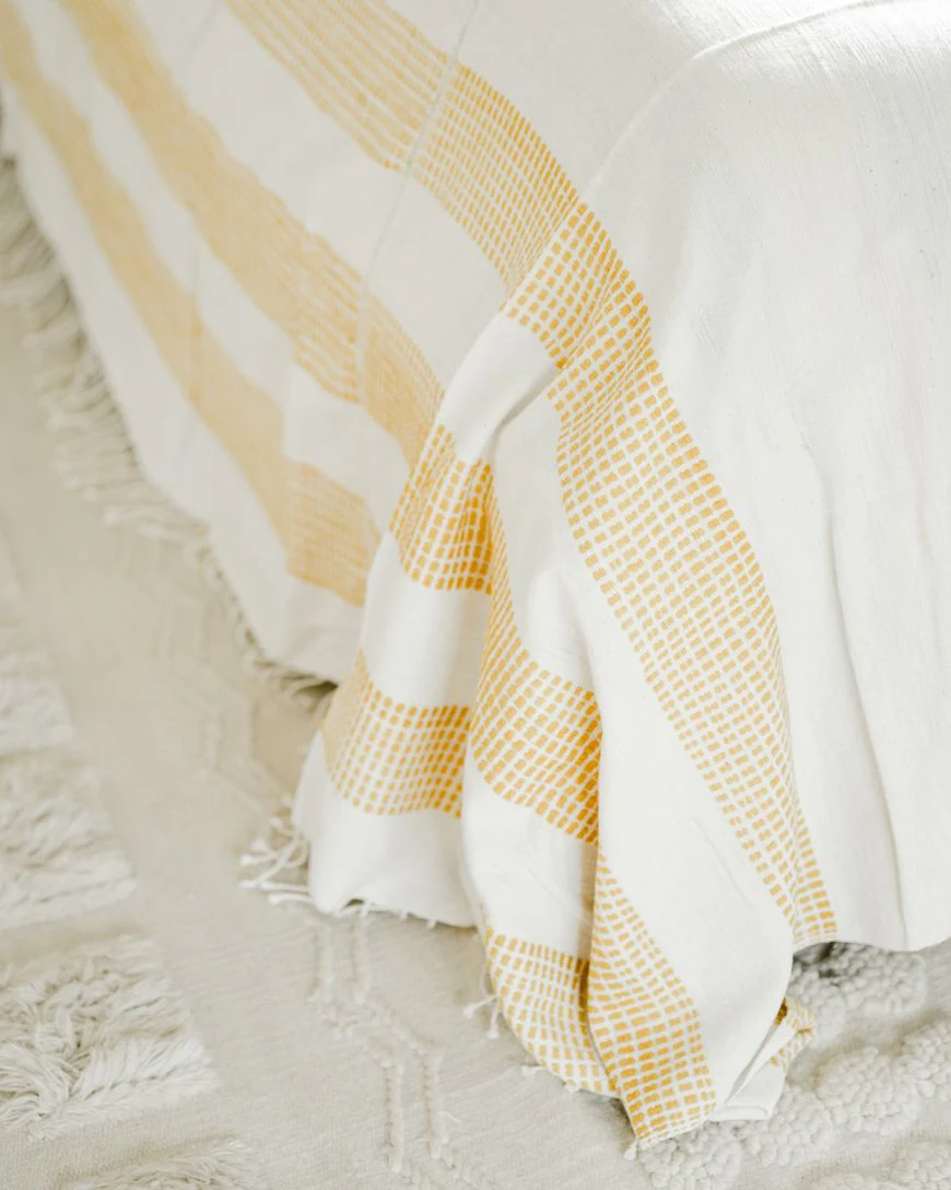 3 Panel Dotted Cotton Blanket by Creative Women - Image 5