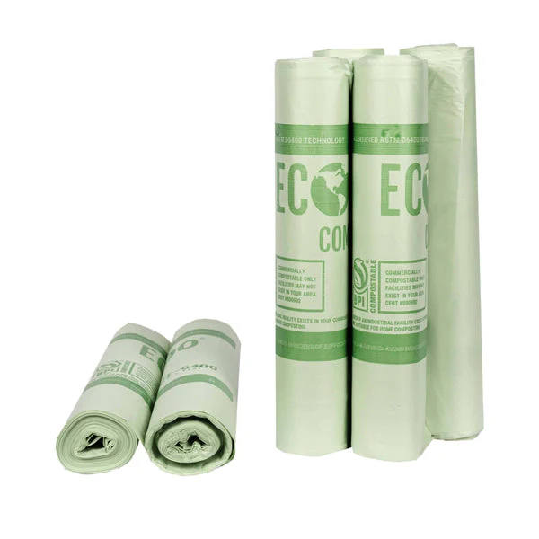 48x60" COMPOSTABLE BIN LINER, 0.85 MIL - Image 4