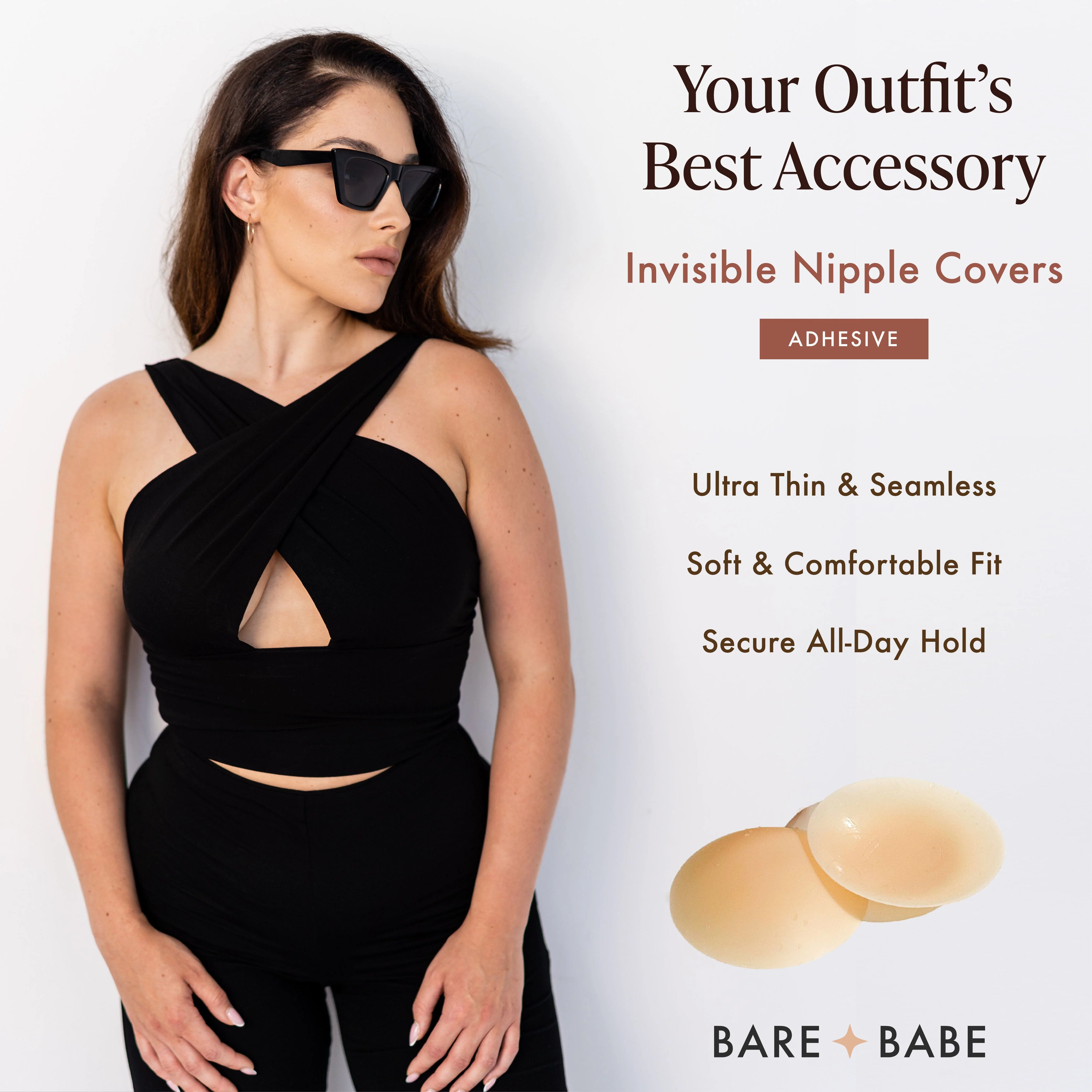 Adhesive Nipple Covers by Bare Babe - Image 3