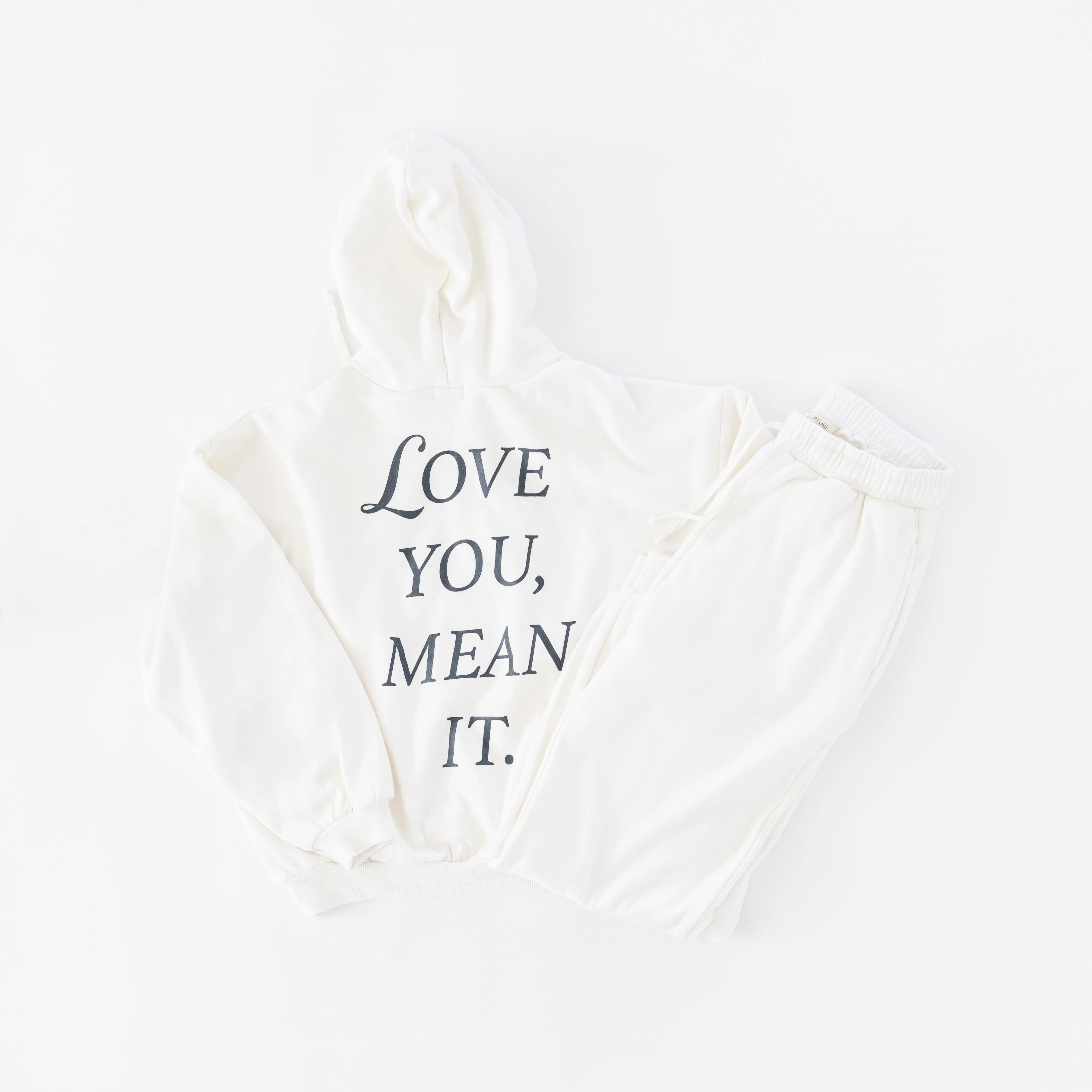 Adult Love You Mean It Hoodie & Pant Set - Image 2