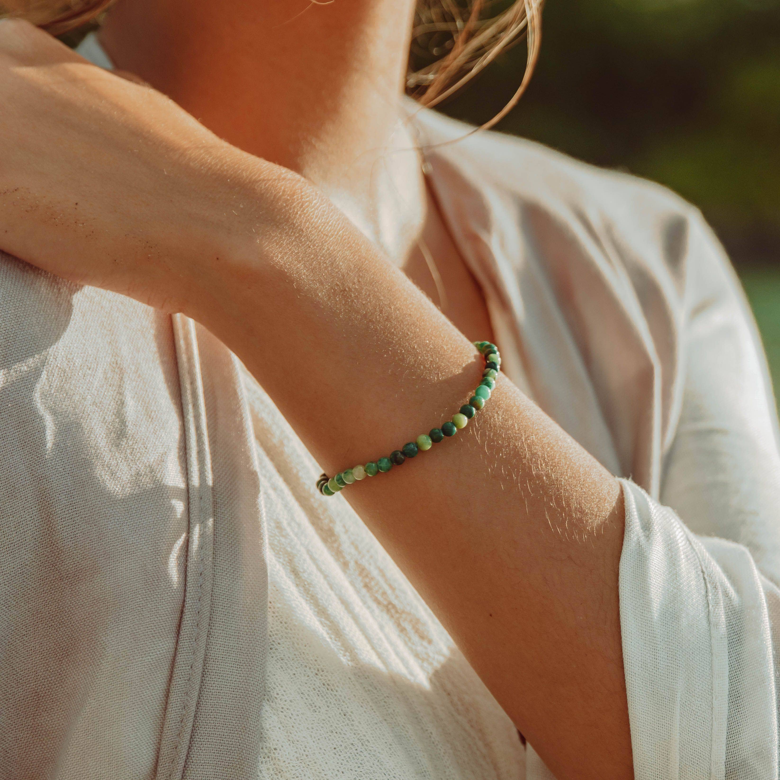 African Jade Energy Bracelet by Tiny Rituals - Image 3