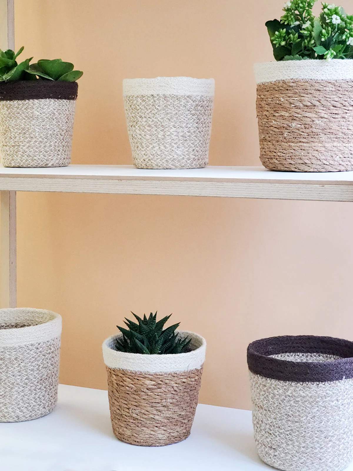Agora Plant Basket - Brown - Image 4