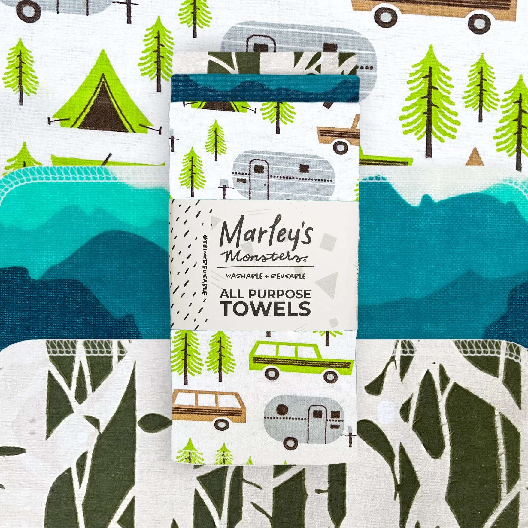 All-Purpose Towels: Mixed Prints 3 Count Pack - Image 21