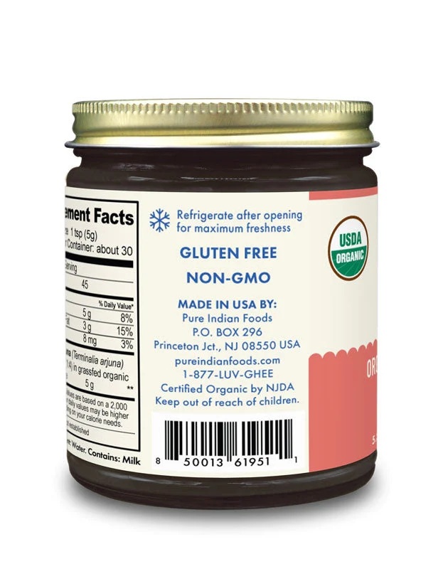 Arjuna Ghee, Certified Organic - 5.3 oz - Image 5