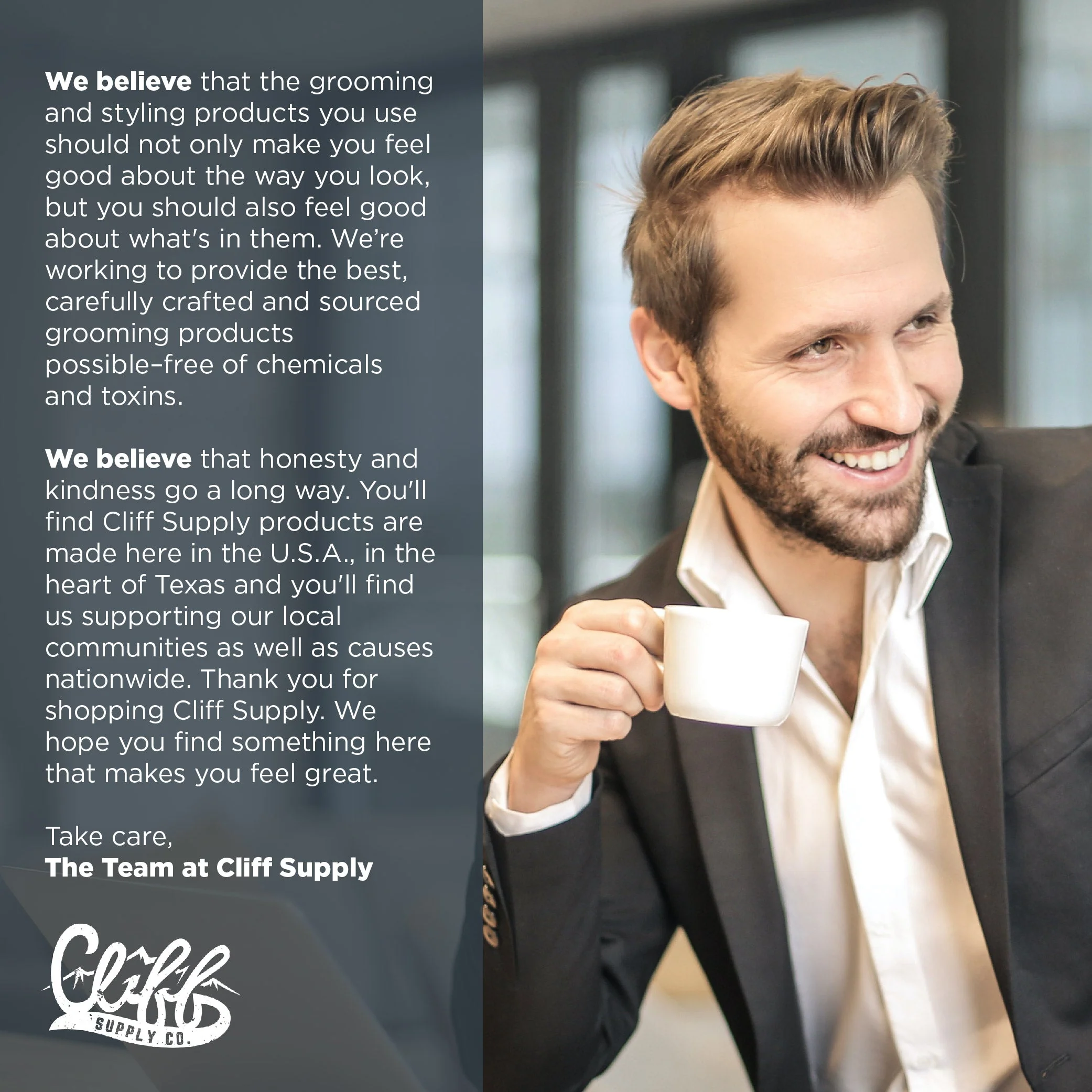 Beard Balm Puck - Original Scent by Cliff Supply - Image 5