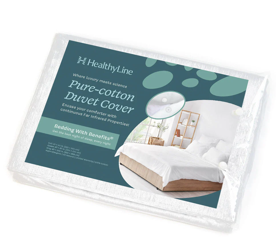 Bedding with BenefitsĀ® Pure-Cotton Duvet Cover