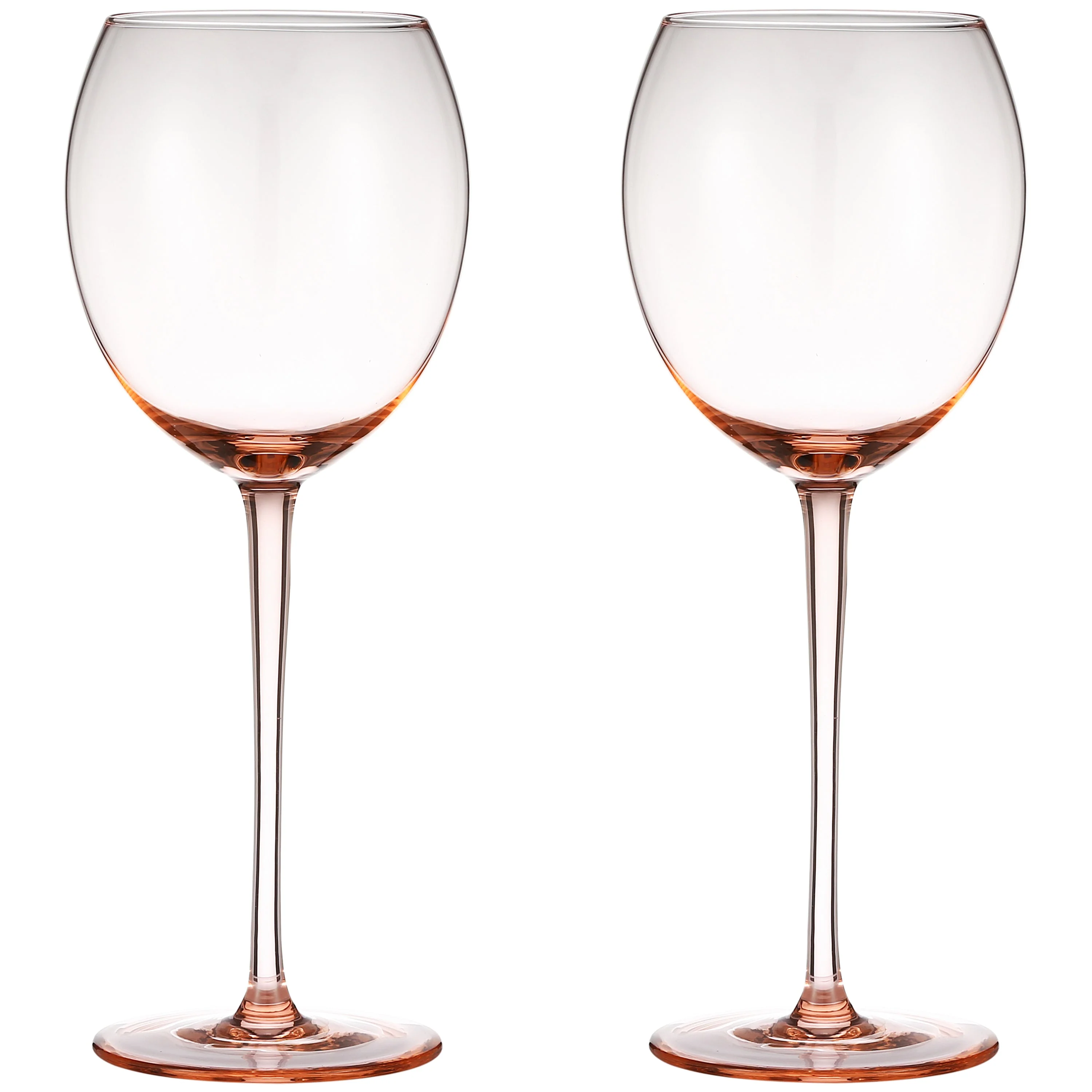 Berkware Set of 2 Sparkling Colored Glasses