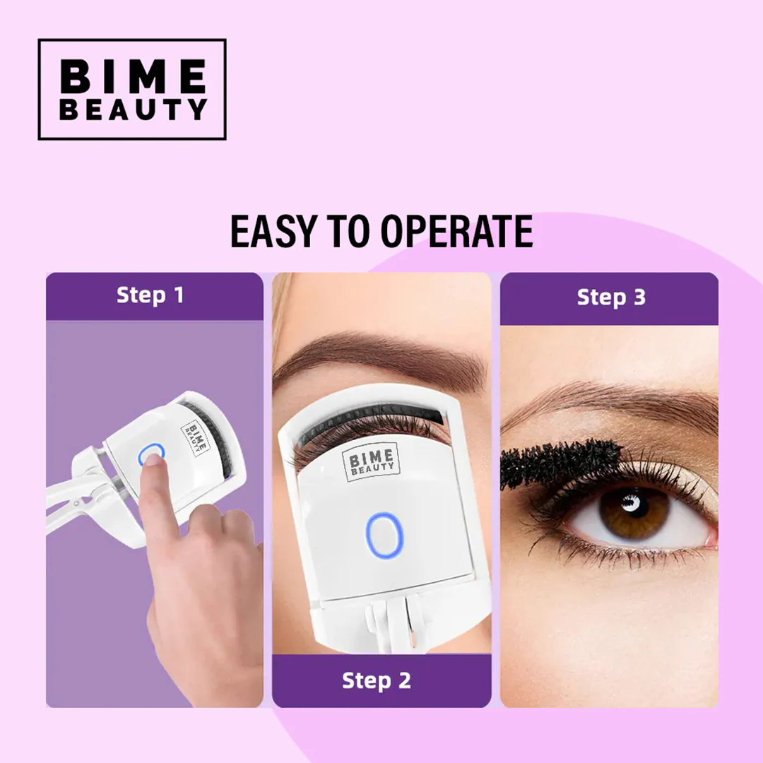 Best Sellers Bundle- Electric Eyelash Curler and Self Cleaning Hair Brush - Image 6