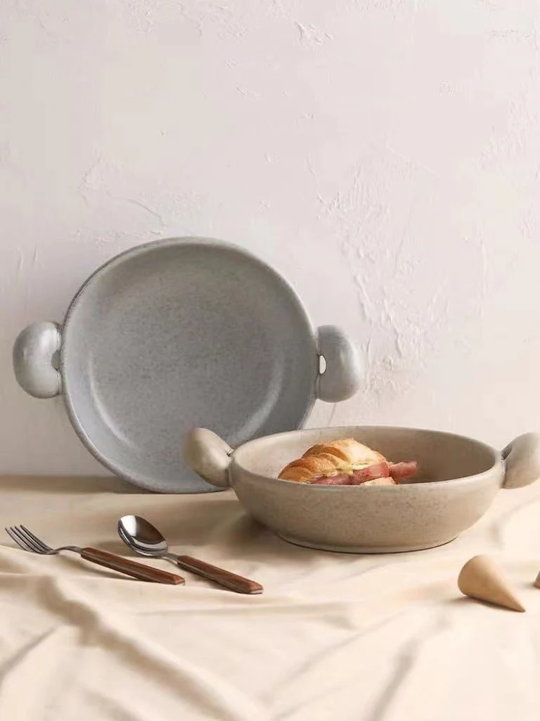 Big-ears Ceramic Pasta Bowl - Image 2