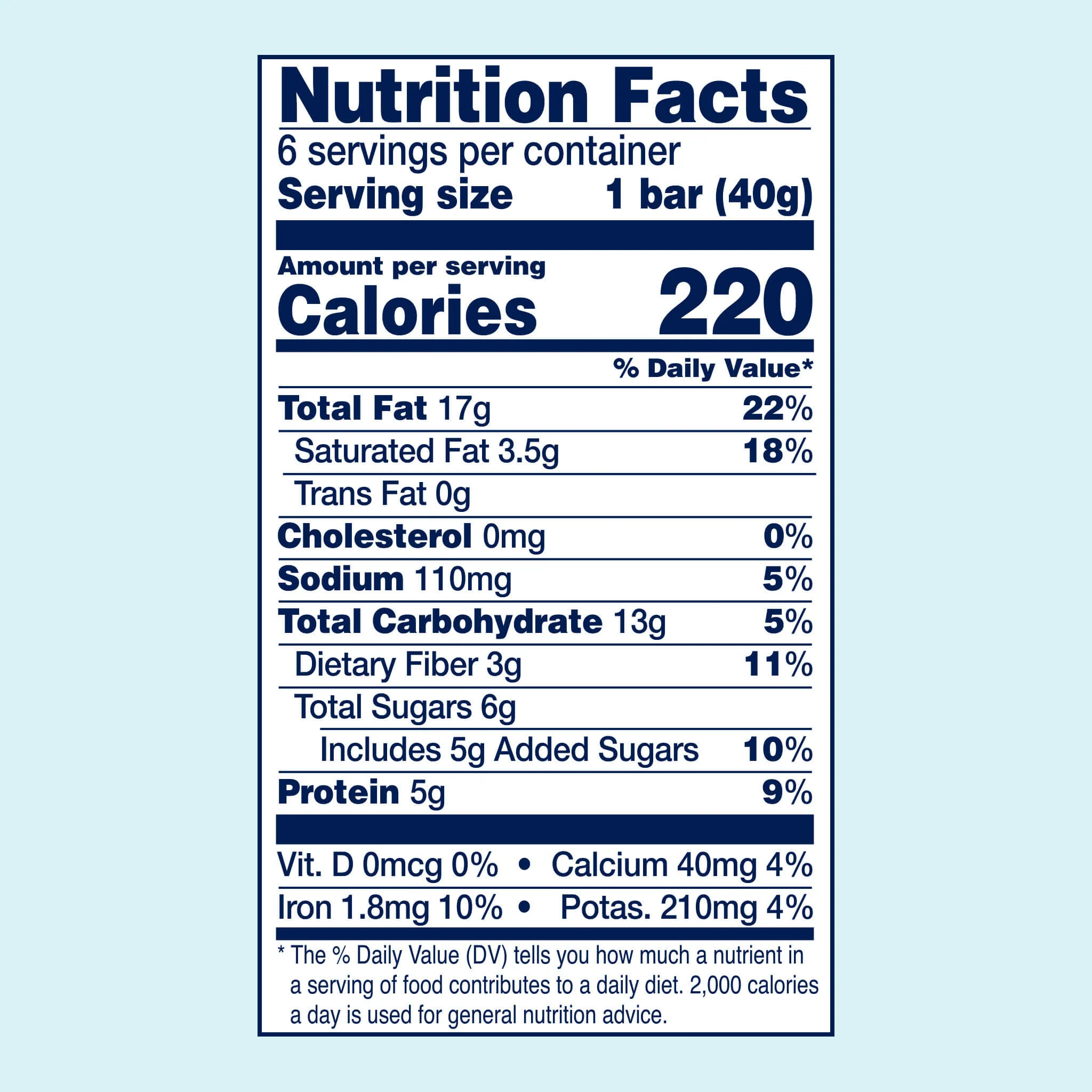 Black Sesame Sea Salt Six Pack by YES BAR® - Image 5