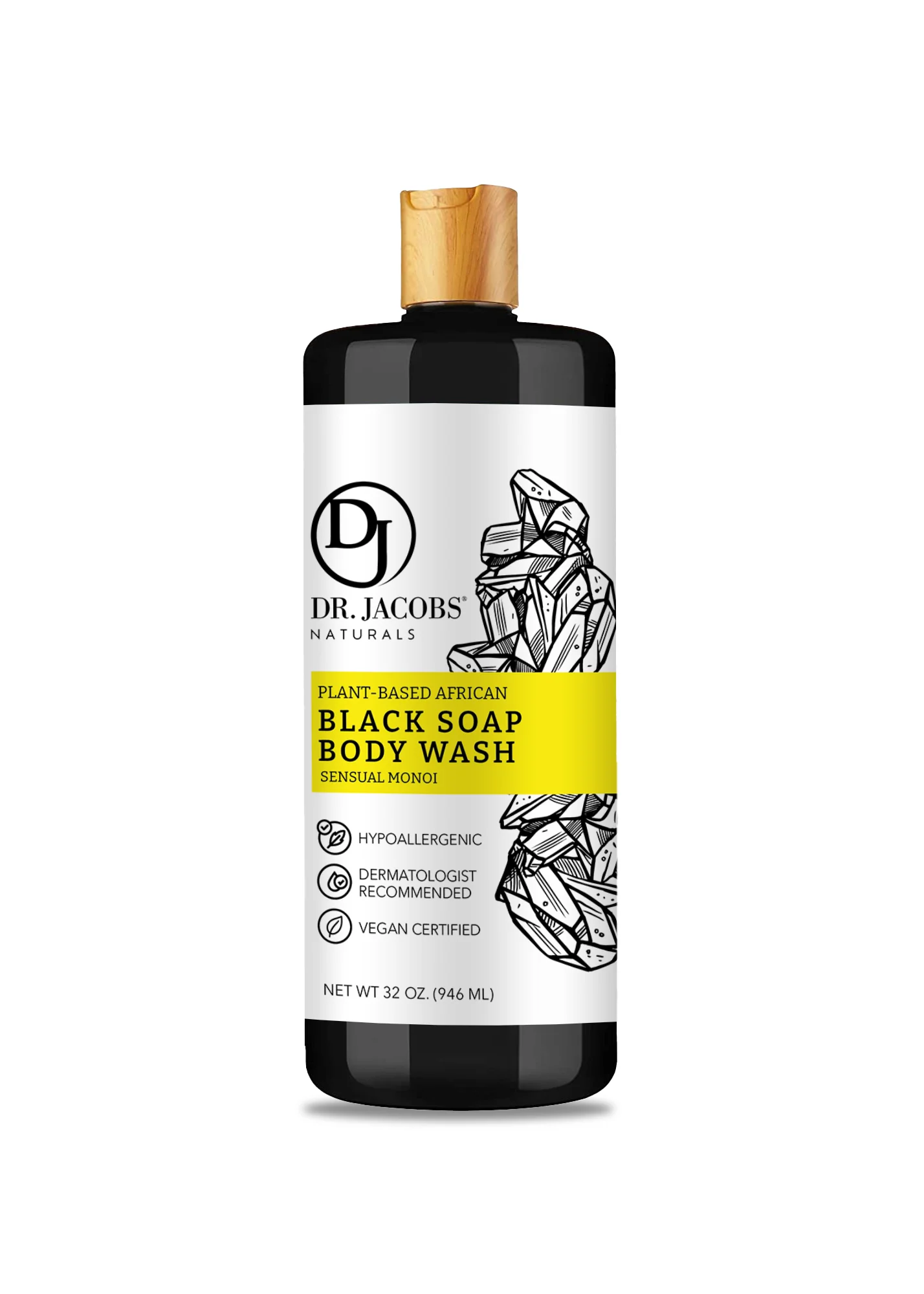 Black Soap Monoi by Dr. Jacobs Naturals - Image 2