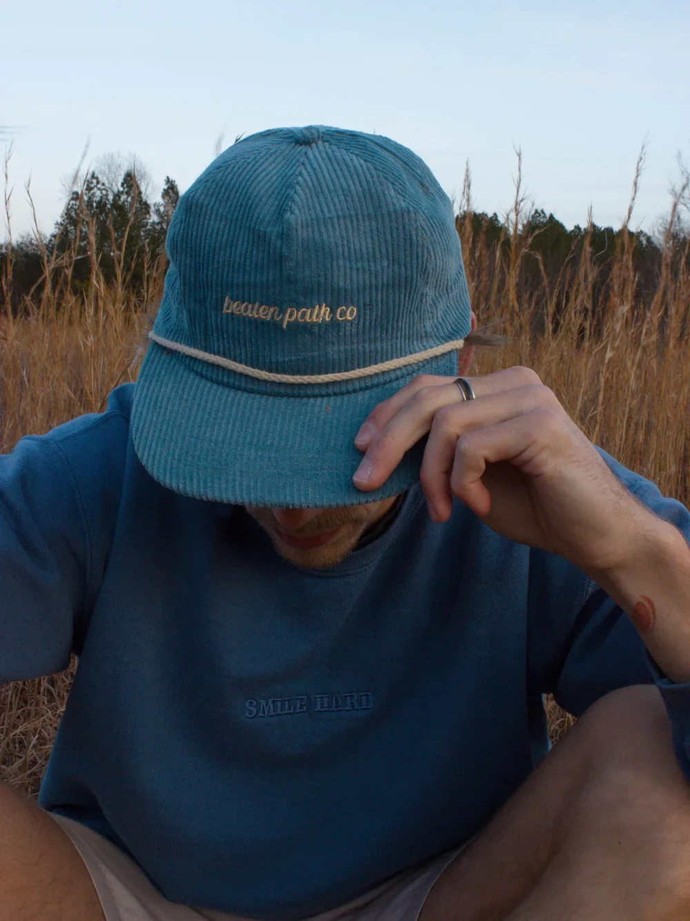 BLUE ROPE HAT - Image 3