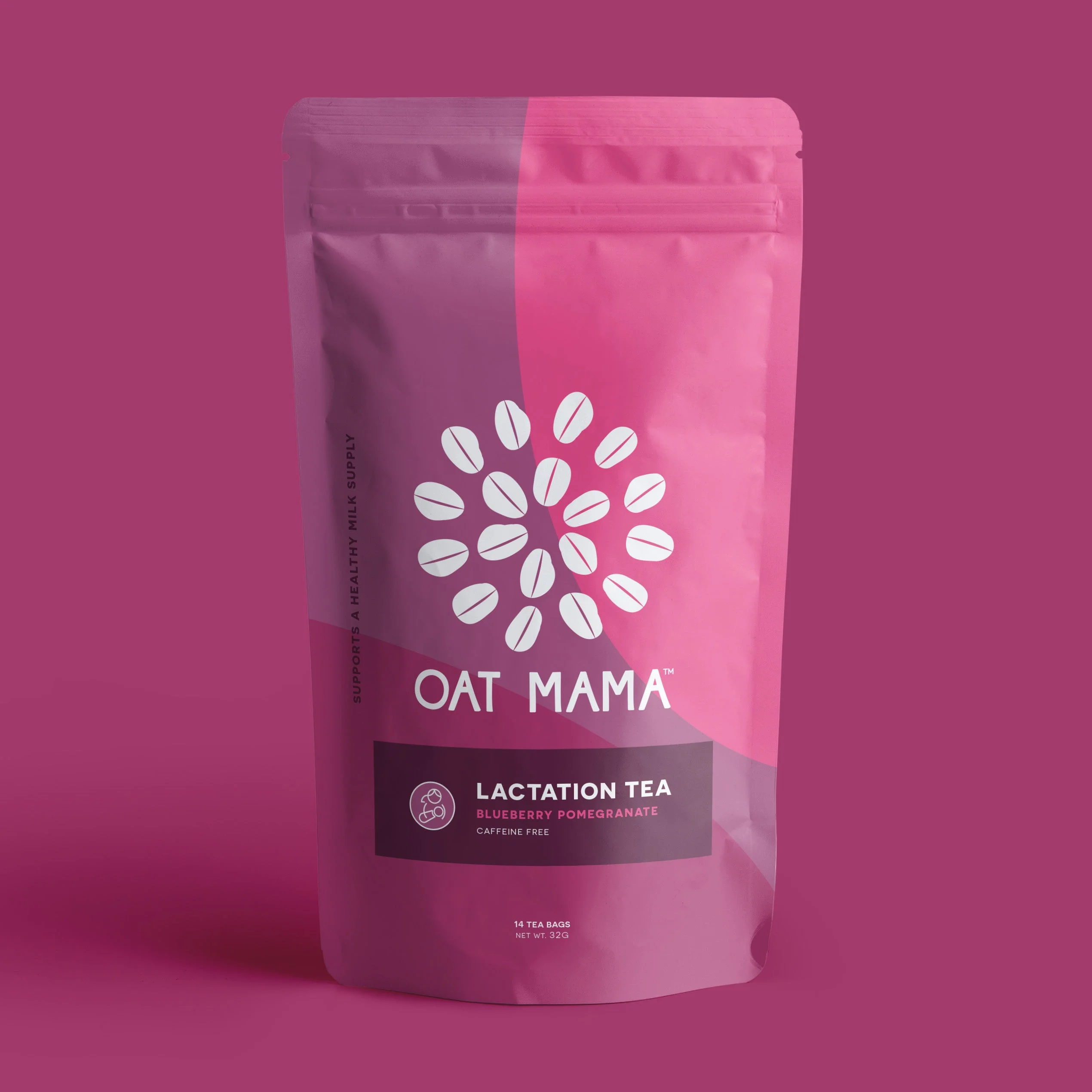 Blueberry Pomegranate Lactation Tea by Oat Mama - Image 3