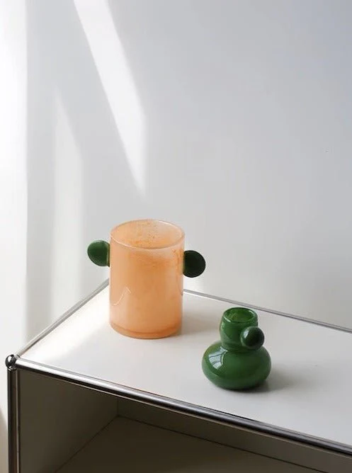 Bonbon Mini Decorative Jar, Whimsical Dopamine Decor Object - Image 4