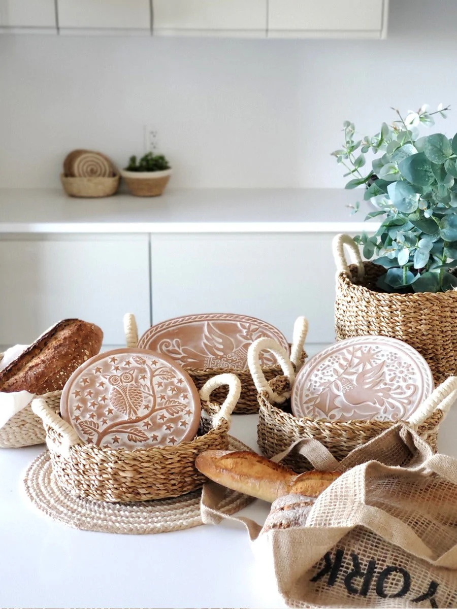 Bread Warmer & Basket - Bird Oval - Image 3