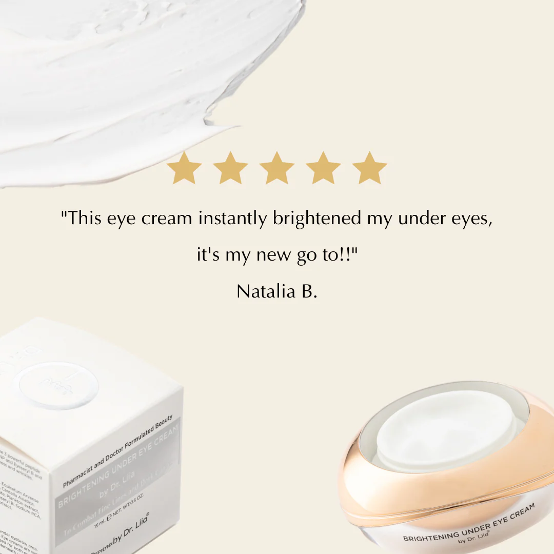 Brightening Under Eye Cream with Active Peptides - Image 2