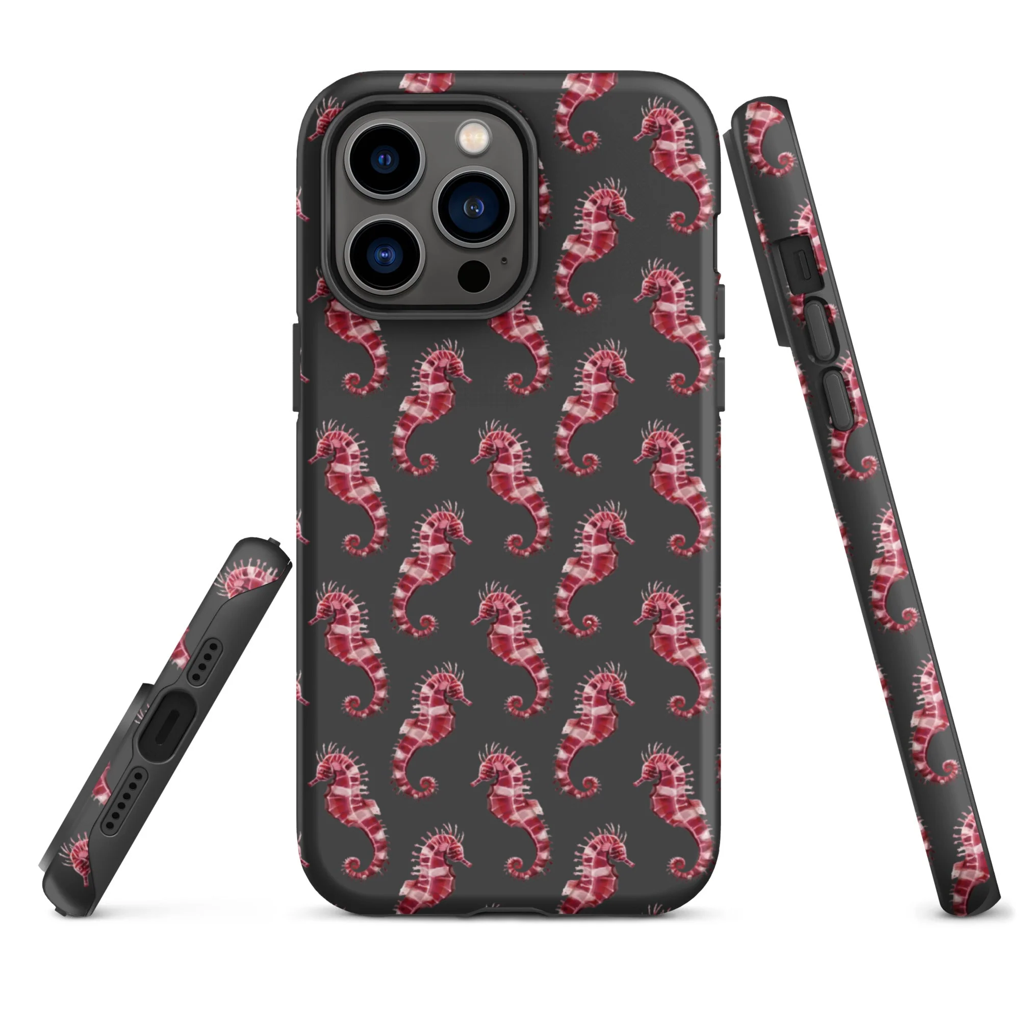 Candy Cane Sea Horse Tough Case for iPhone® - Image 17