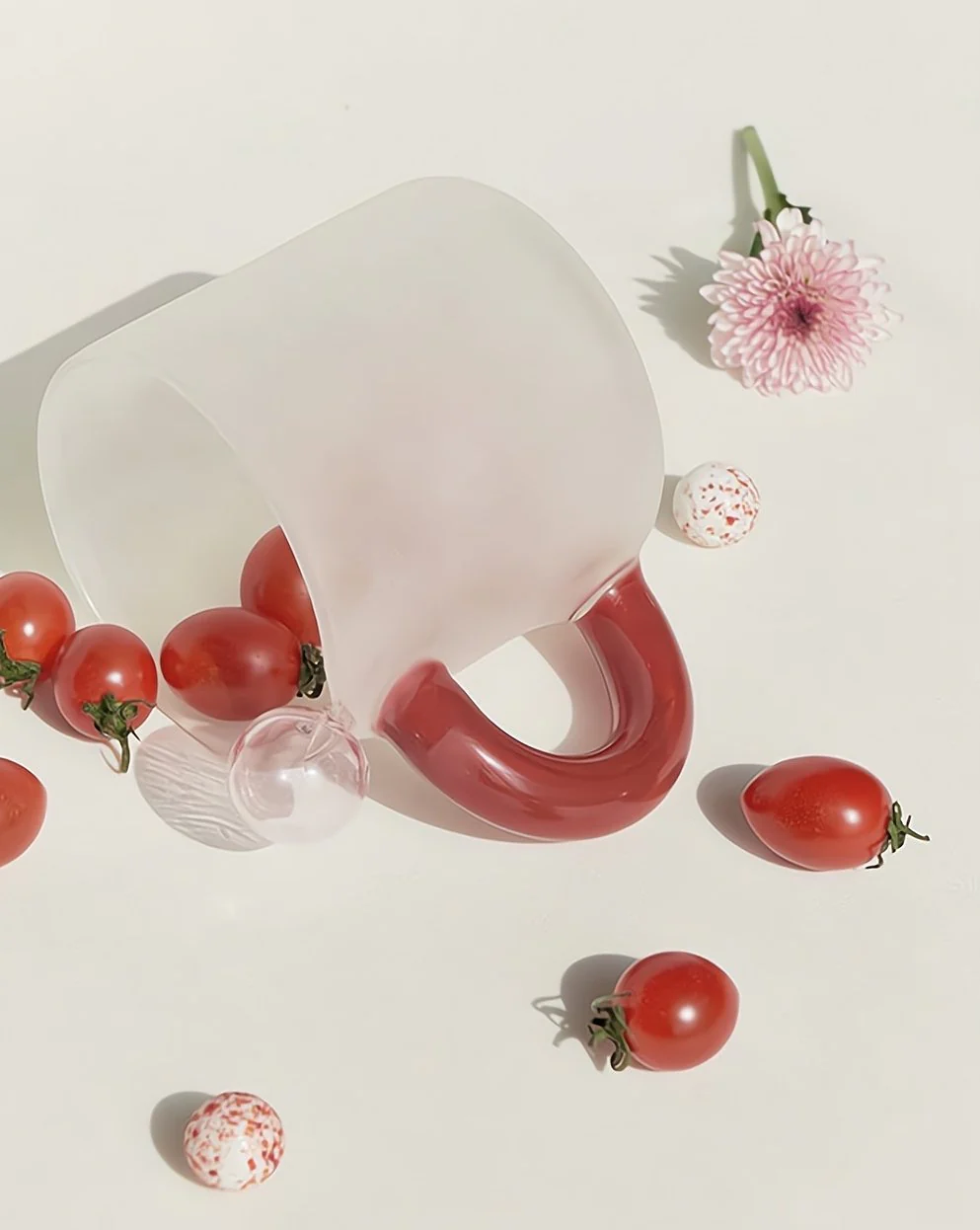 Candy Mug - Handblown Whimsical Dopamine Coffee Tea Cup - Image 5