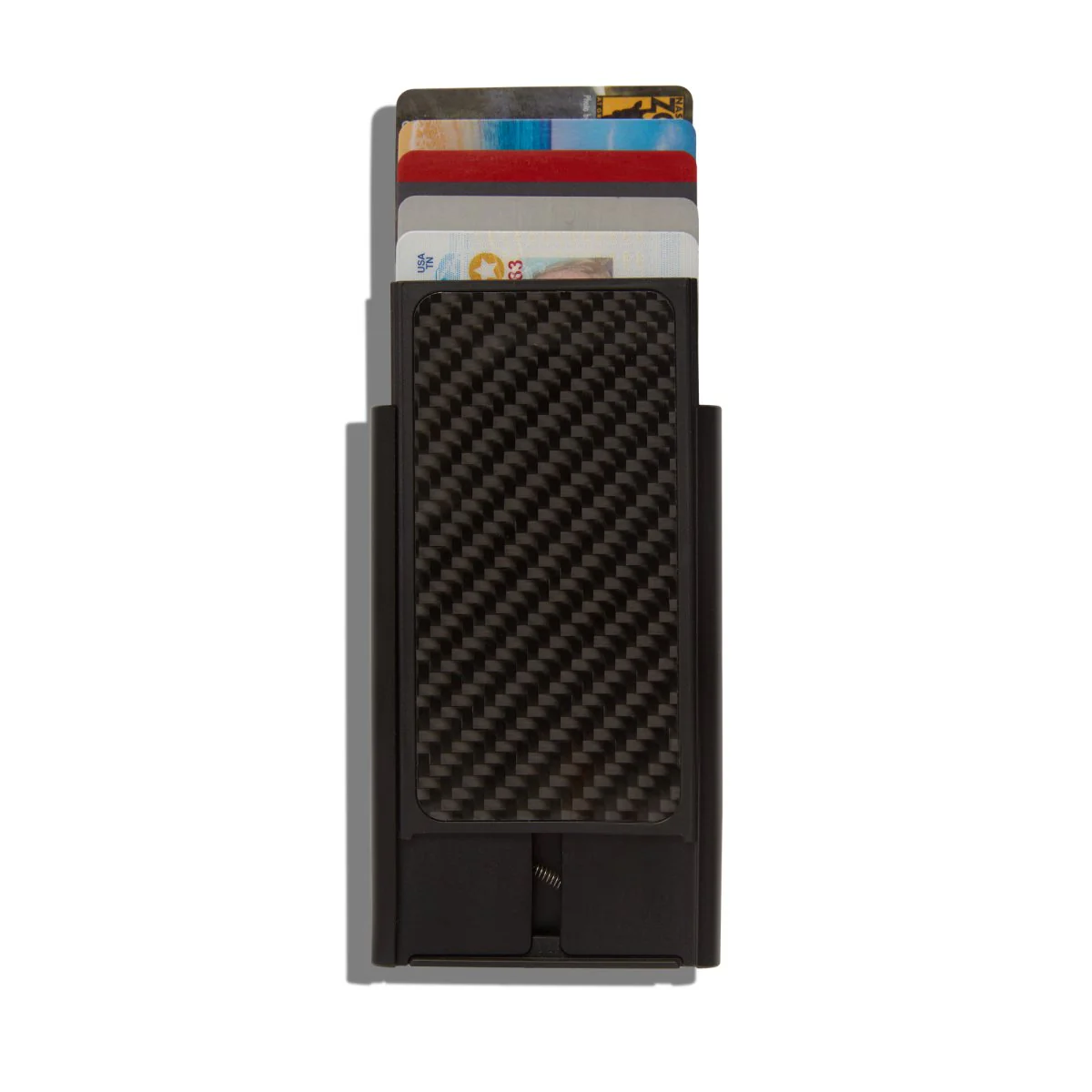 Carbon Fiber RFID Blocking Slide Wallet - Image 3