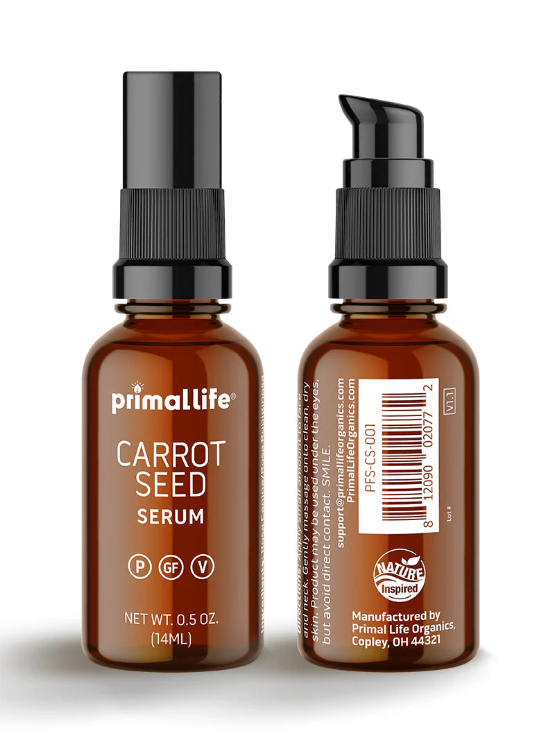 Carrot Seed Serum, 0.5 oz by Primal Life Organics - Image 3