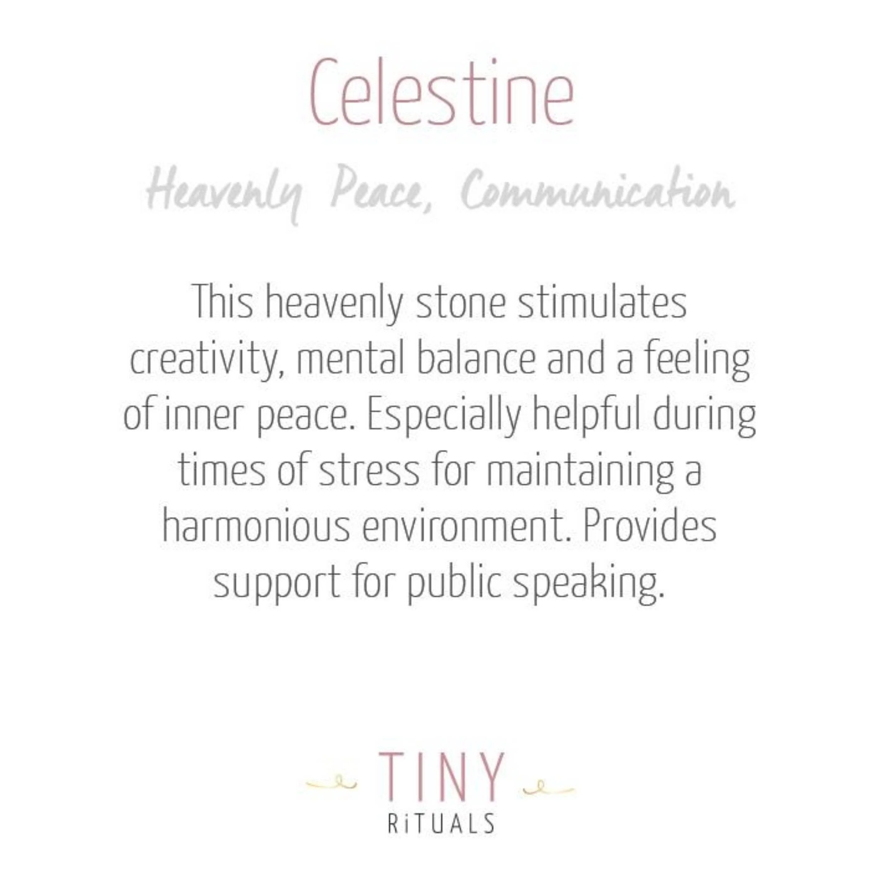 Celestine Energy Bracelet by Tiny Rituals - Image 6
