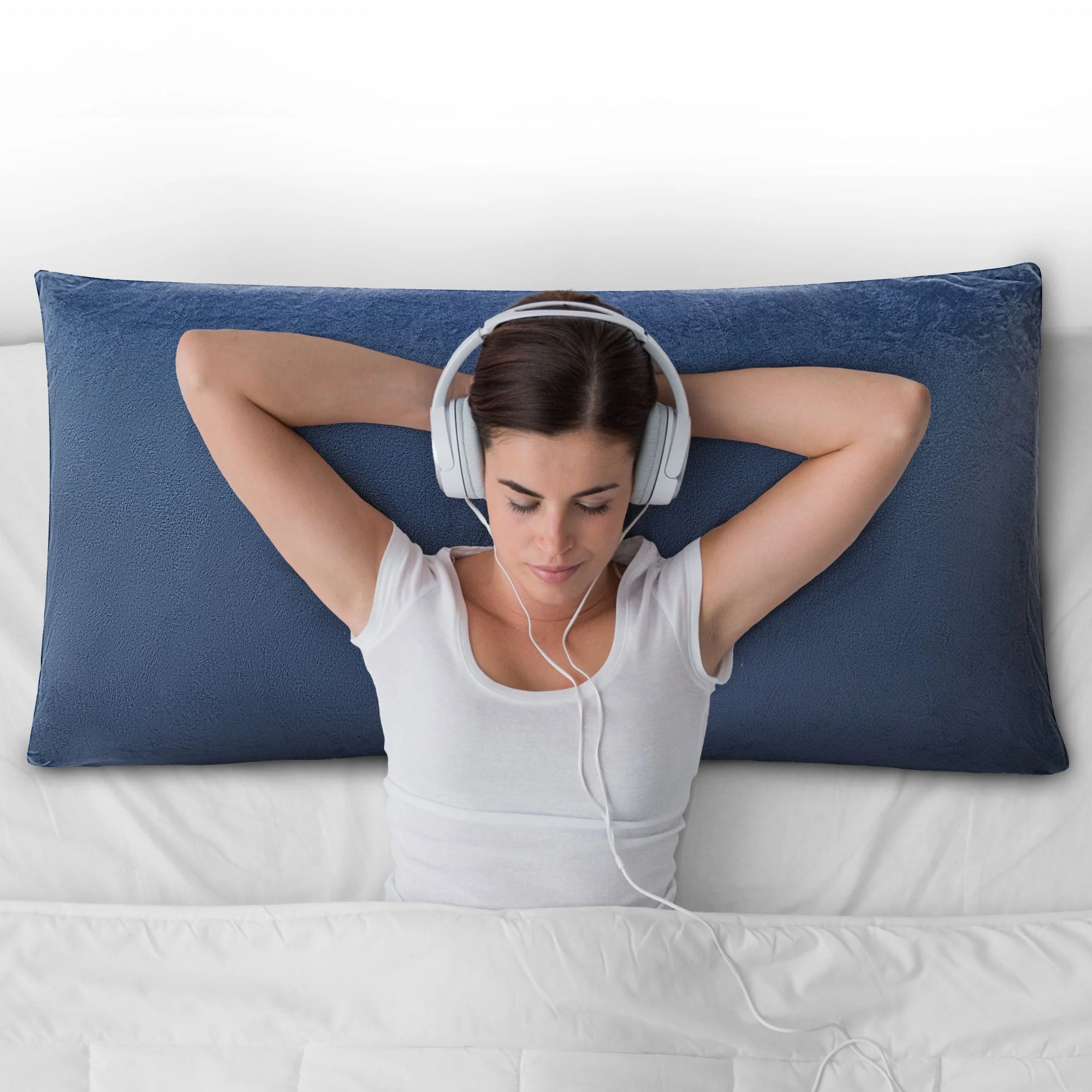 Cheer Collection and Plush Wedge Pillow for Reading in Bed or Sleep Elevation - Image 8