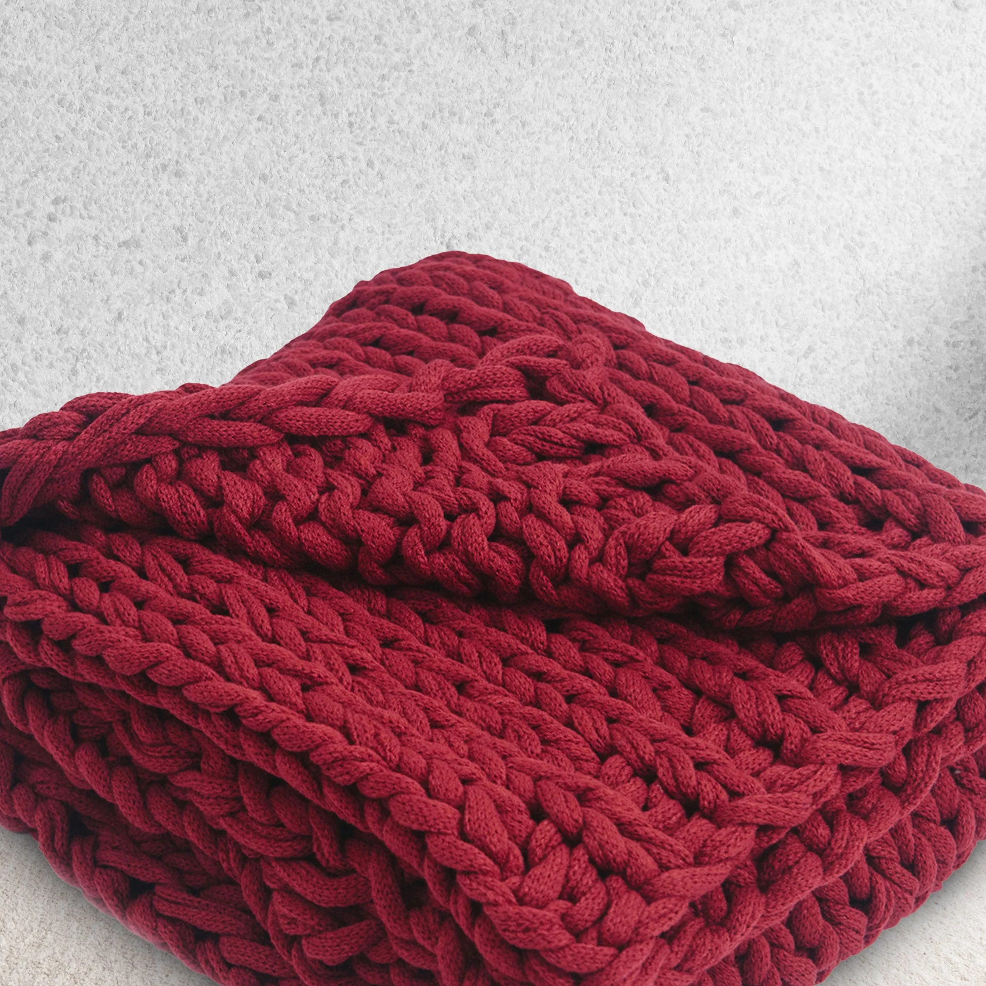 Cheer Collection Chunky Cable Knit Throw Blanket | Ultra Plush and Soft 100% Acrylic Accent Throw - 50 x 60 - Image 13