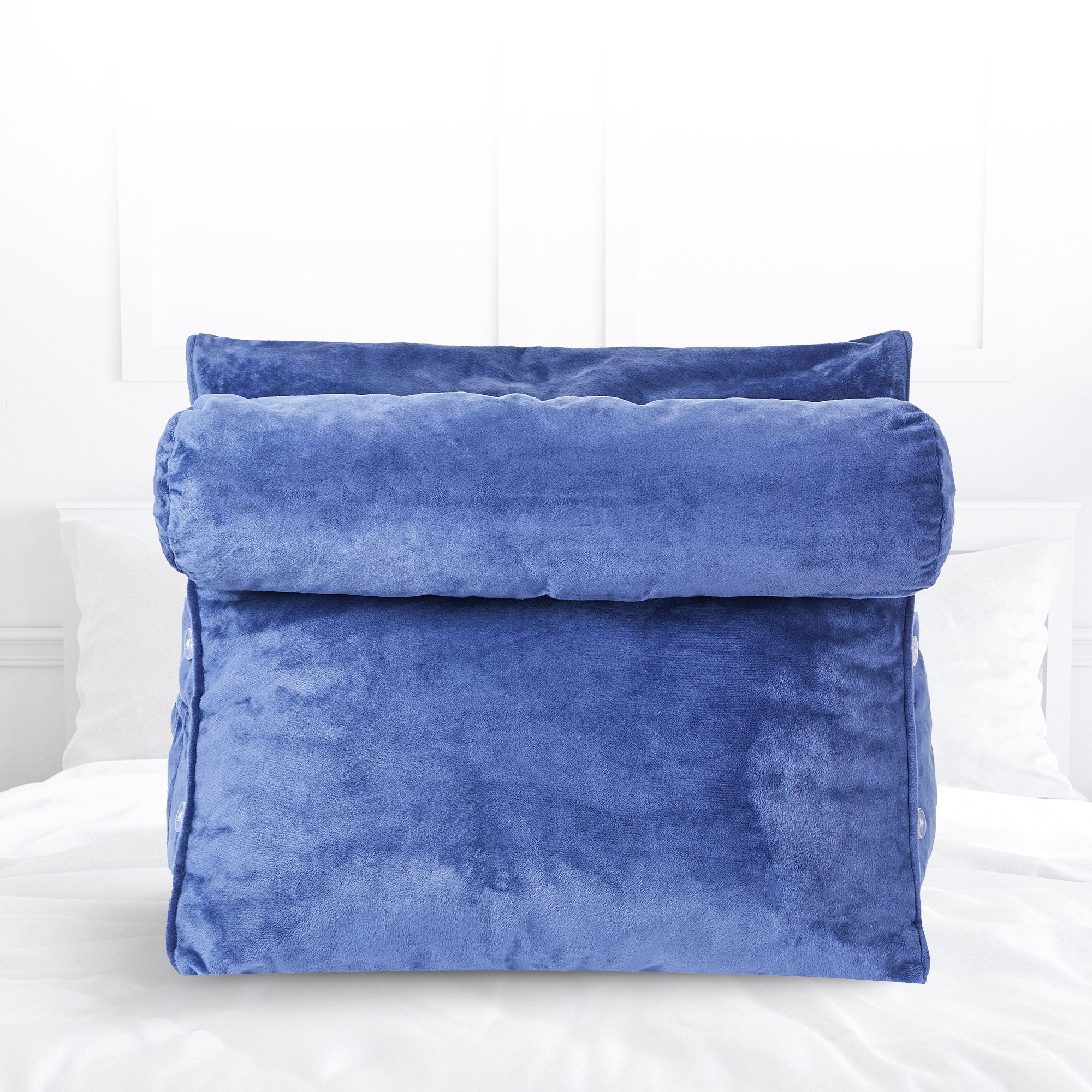 Cheer Collection Extra Large Wedge Shaped Reading and TV Pillow with Adjustable Neck Pillow - Image 20
