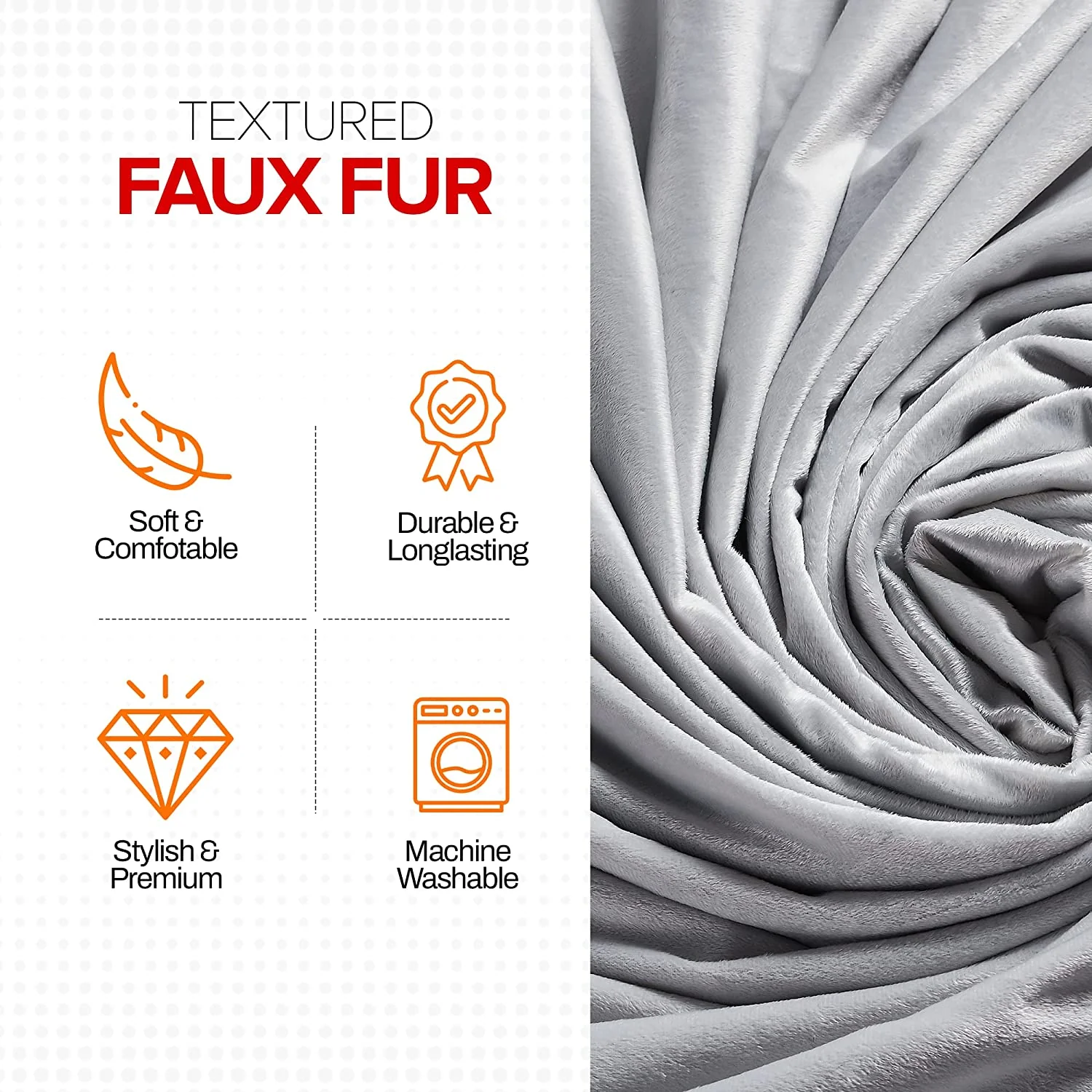 Cheer Collection Faux Fur Throw Blanket for Couch, Beds, Bedroom and Living Room - Image 13