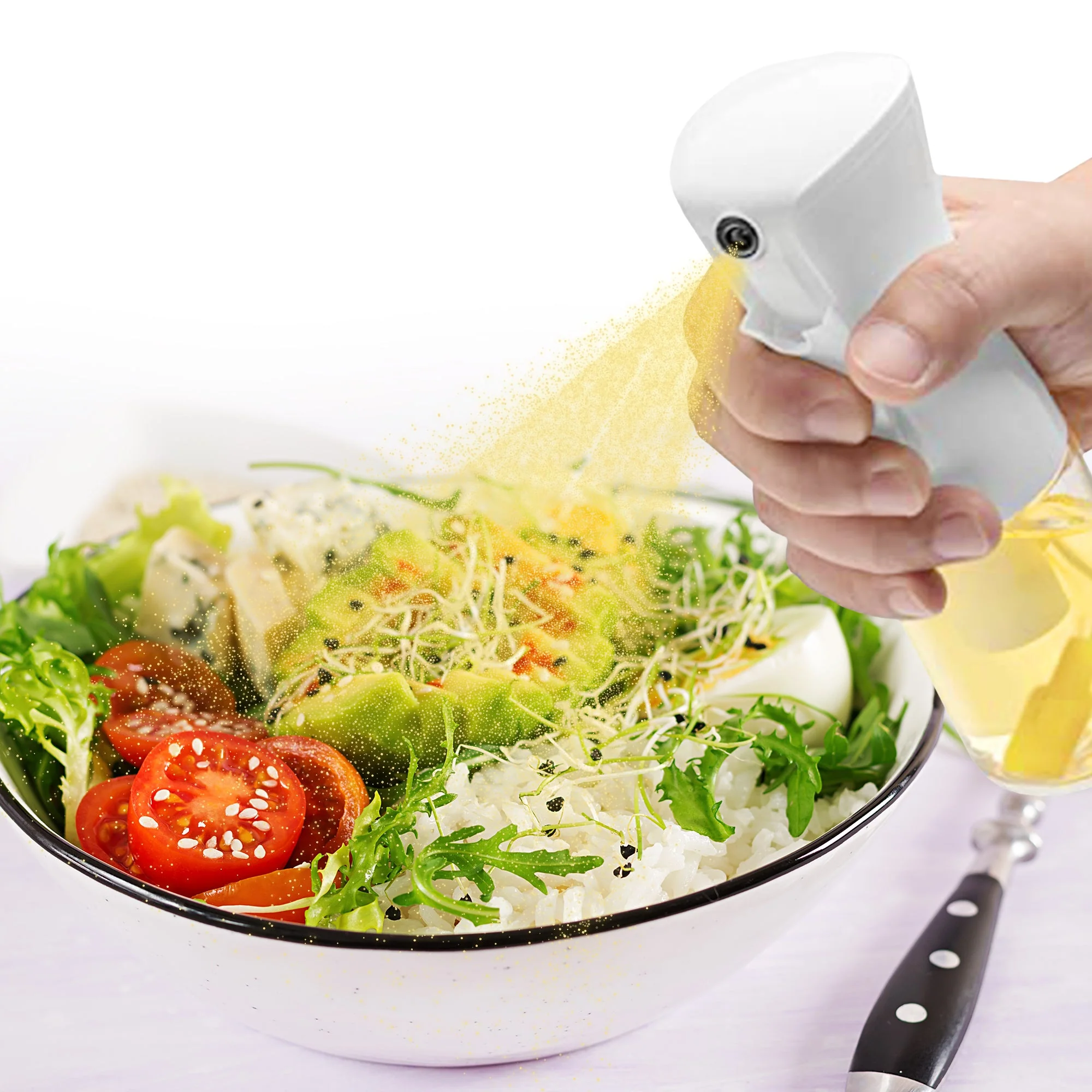 Cheer Collection Multi-Purpose Food Grade Oil Spray Bottle - Available in Sets of 2 or 3 - Image 10