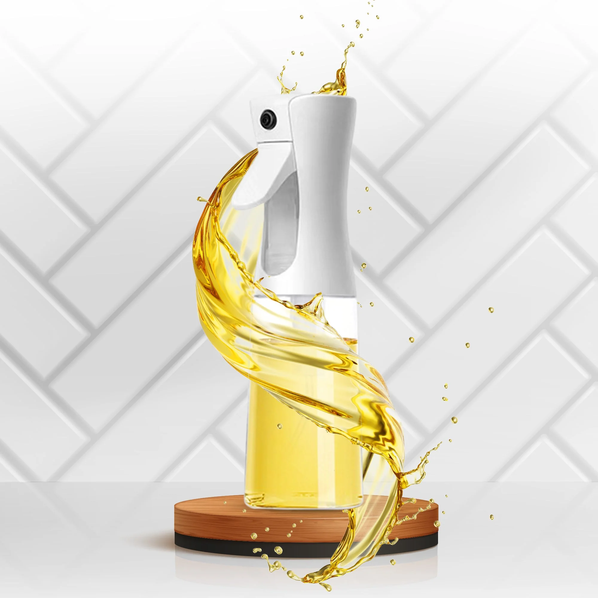 Cheer Collection Multi-Purpose Food Grade Oil Spray Bottle - Available in Sets of 2 or 3 - Image 15