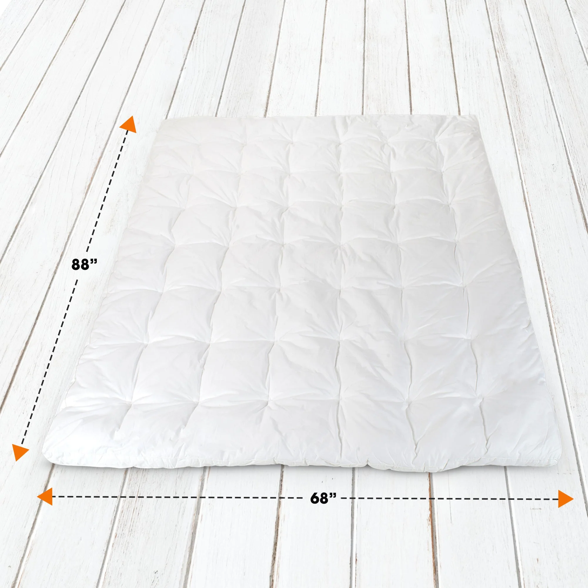 Cheer Collection Natural Kapok Fiber Luxury Comforter - Image 3