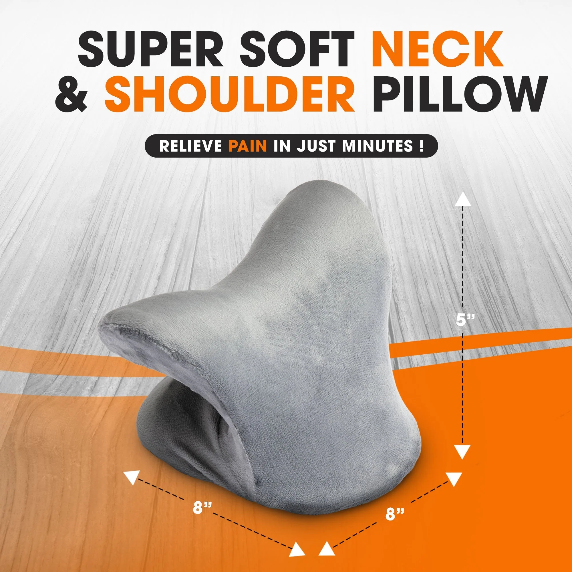 Cheer Collection Neck and Shoulder Relaxer with Washable Cover - Neck Stretcher Shoulder Pain Relief - Image 3