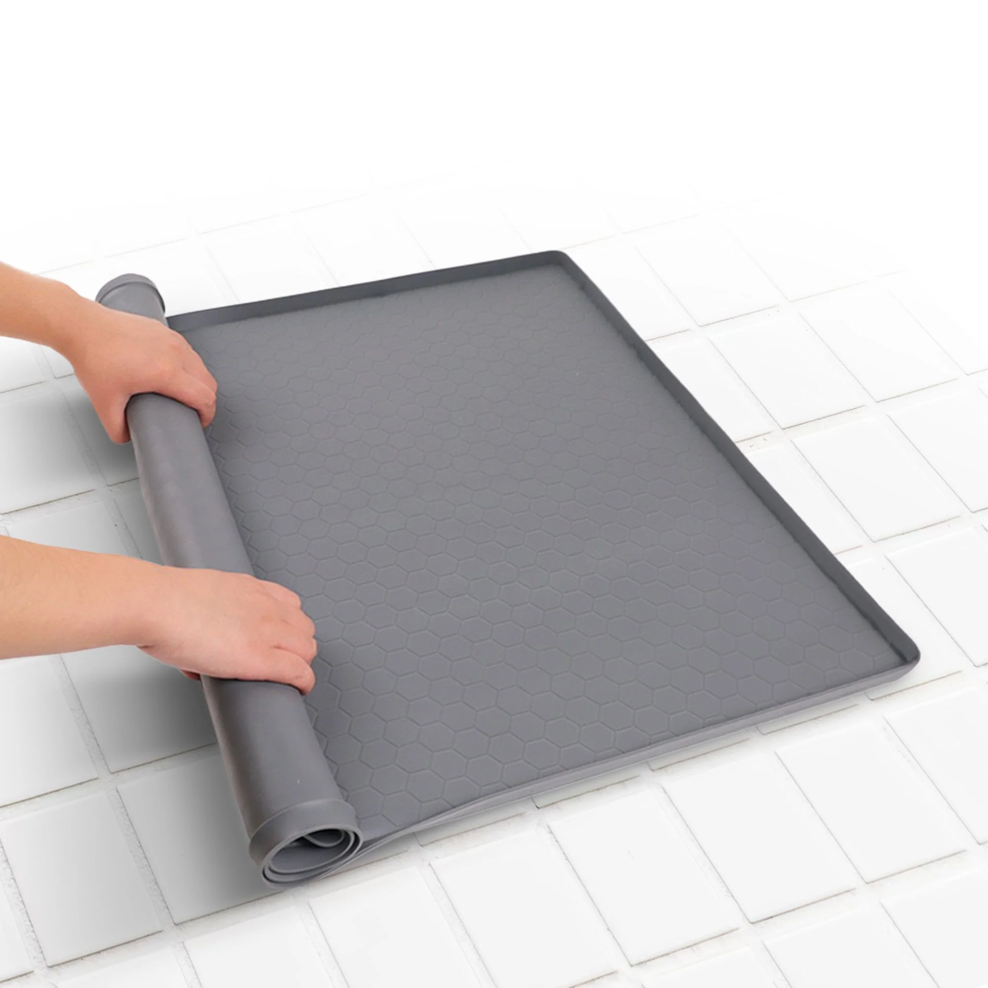 Cheer Collection Premium Silicone Undersink Mat – Waterproof, Non-Slip, Drainage Design - Image 42