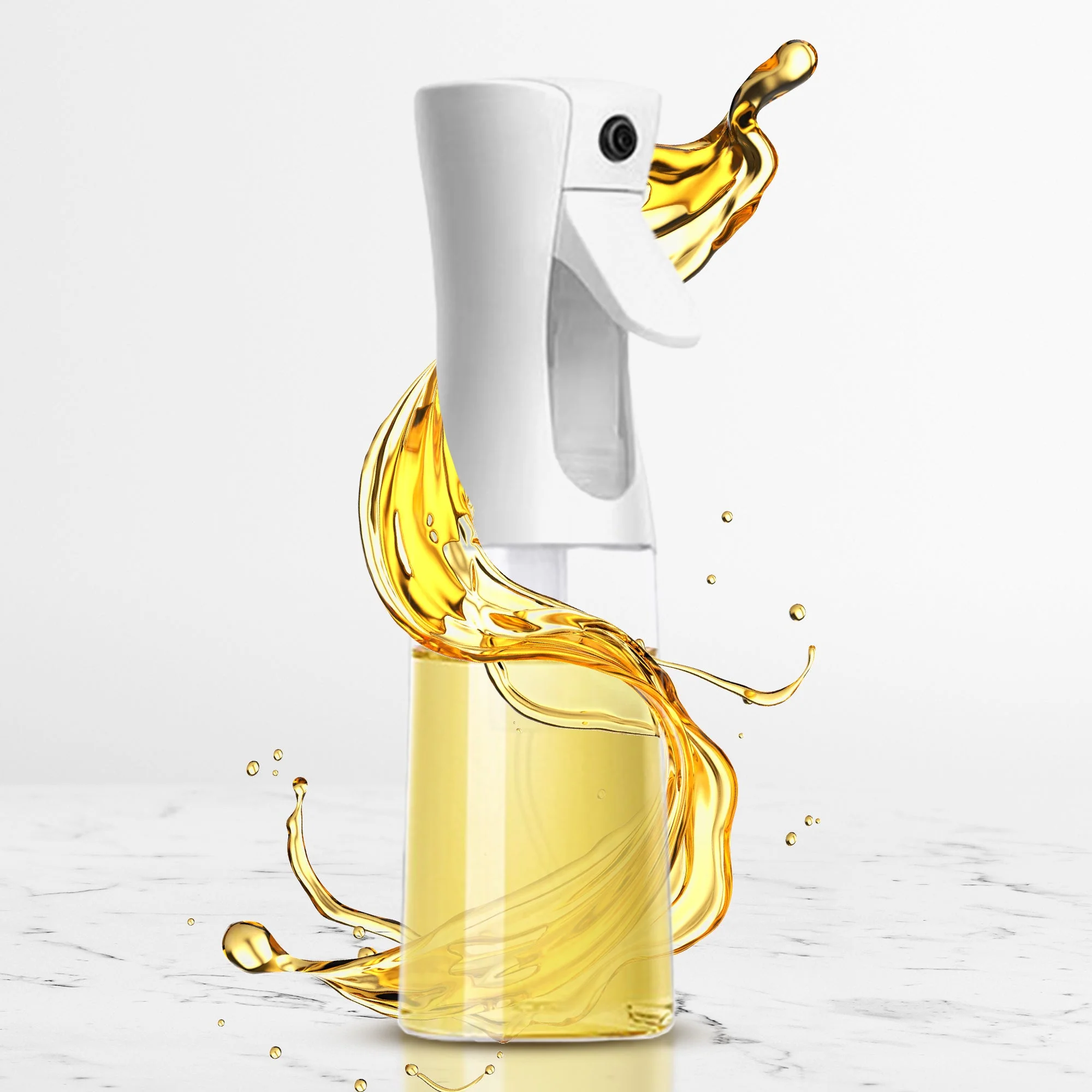 Cheer Collection Set of 2 Elegant Glass Oil Sprayer Bottles - Image 14