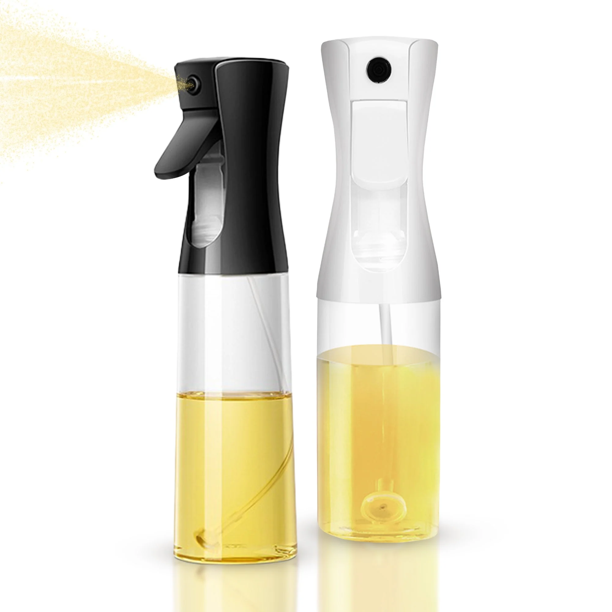 Cheer Collection Set of 2 Elegant Glass Oil Sprayer Bottles - Image 36