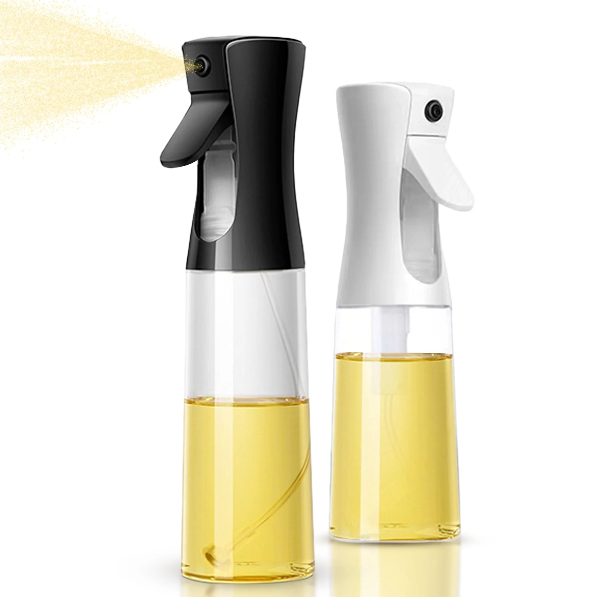 Cheer Collection Set of 2 Elegant Glass Oil Sprayer Bottles - Image 43