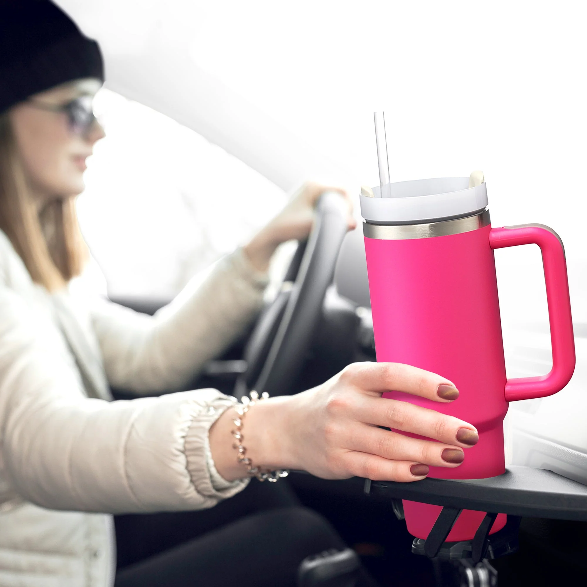 Cheer Collection Sleek Insulated Tumbler - Image 12
