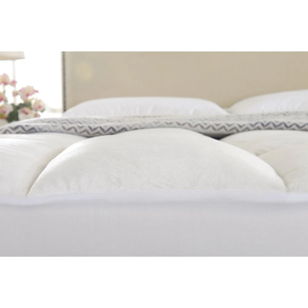 Cheer Collection Ultra Soft Mattress Topper | Silky Smooth and Plush Hypoallergenic Mattress Pad - Image 6