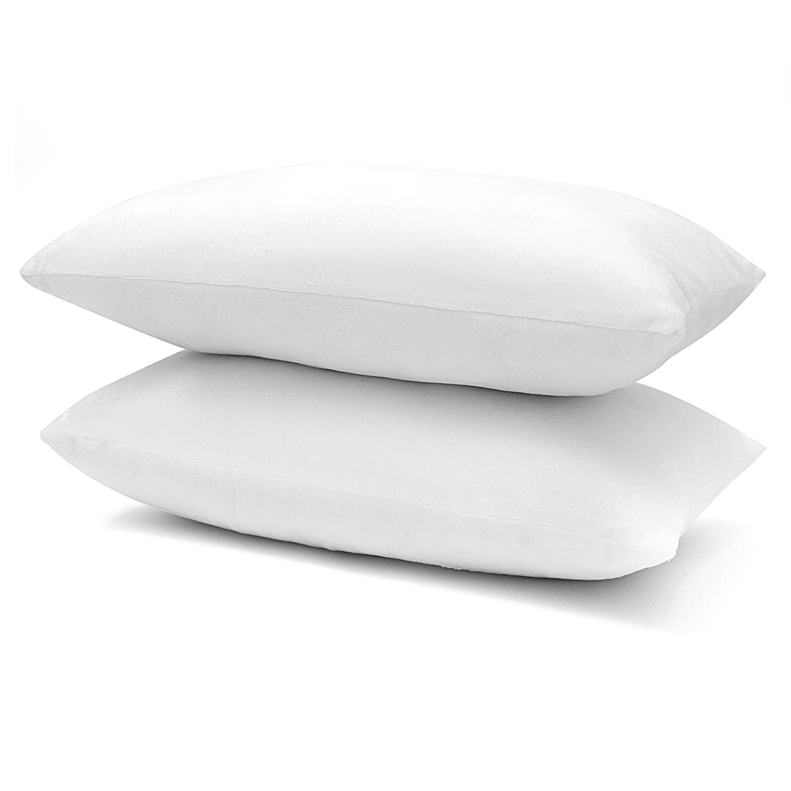 Cheer Collection Velour Throw Pillows - Set of 2 Decorative Couch Pillows - 12" x 20" - Image 7