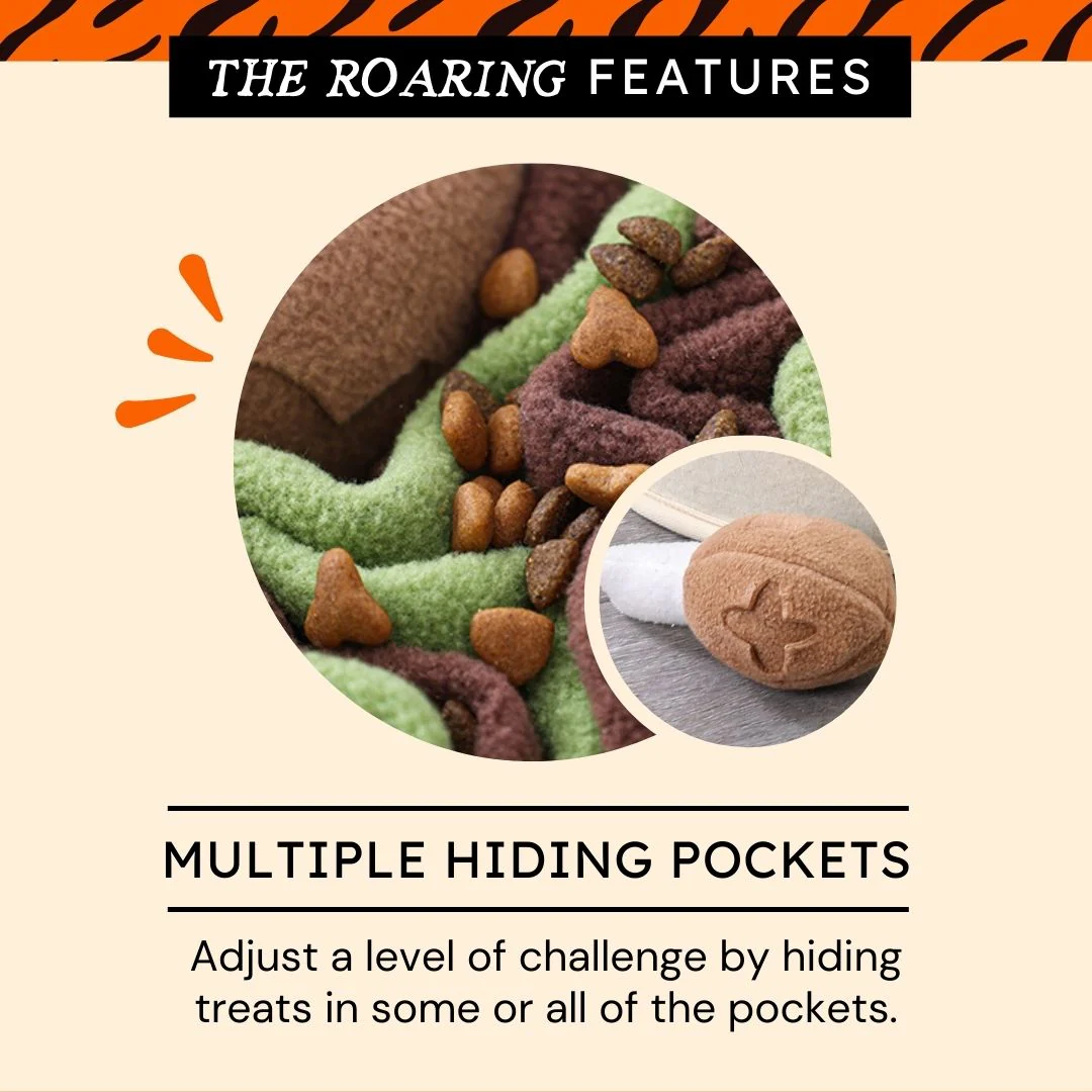 Chicken for Dinner Snuffle Mat Interactive Toy for Dogs - Image 3