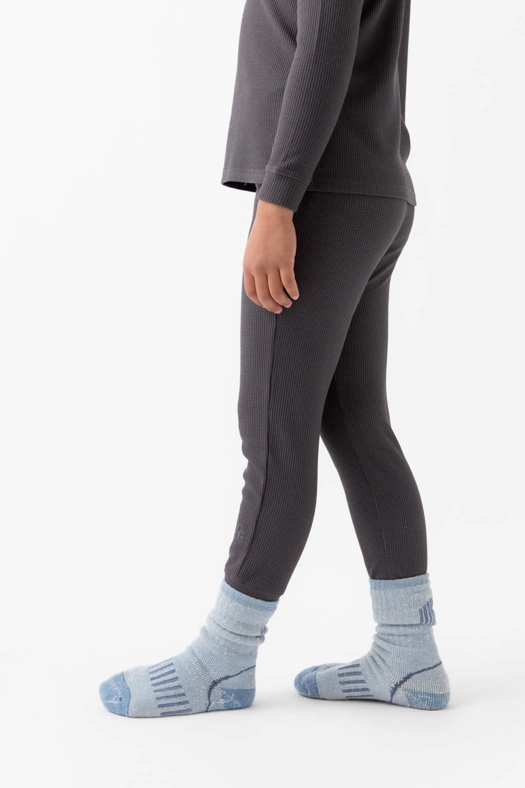 Children's Bamboo Waffle Knit Base Layer Pant - Last Chance - Image 12
