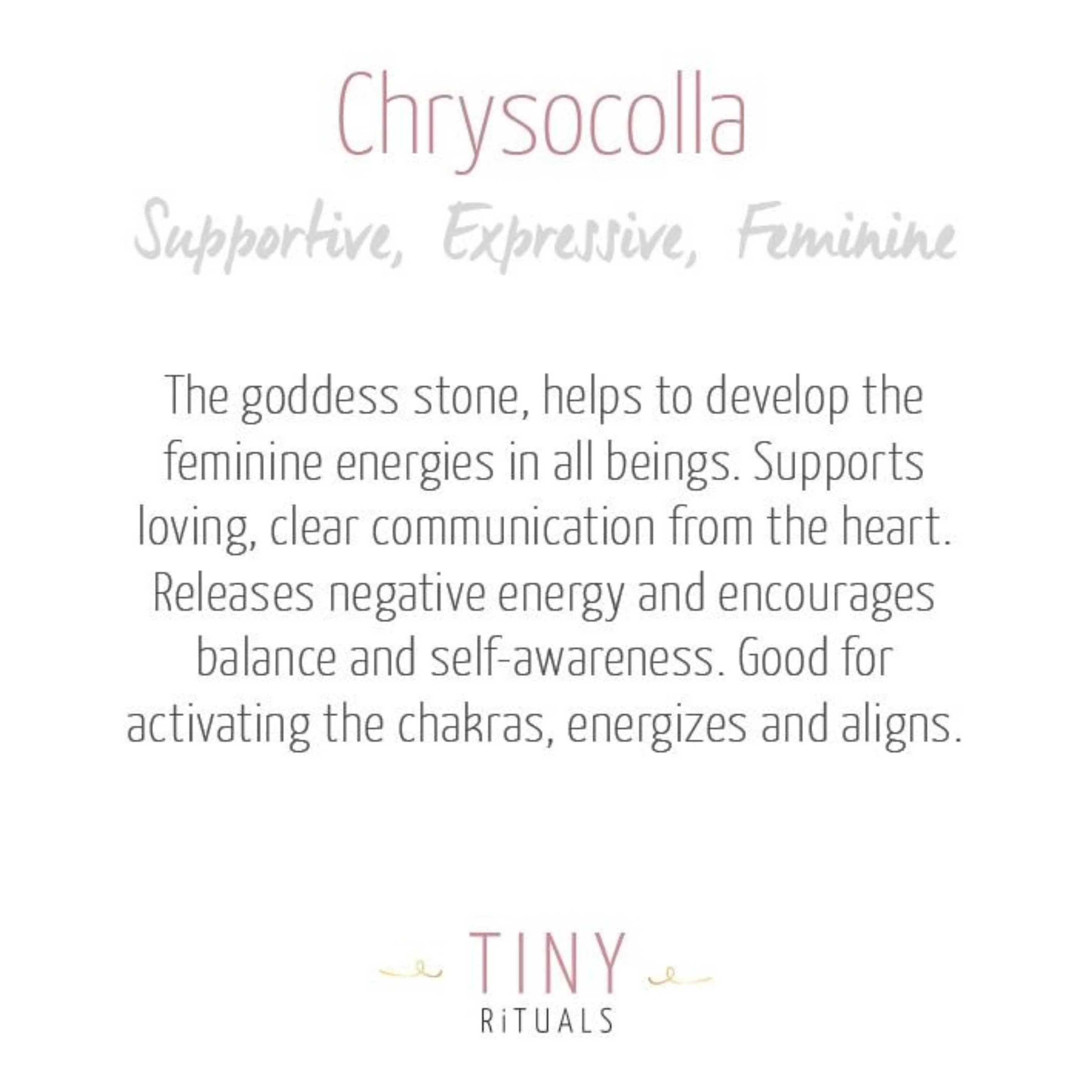 Chrysocolla Energy Bracelet by Tiny Rituals - Image 3