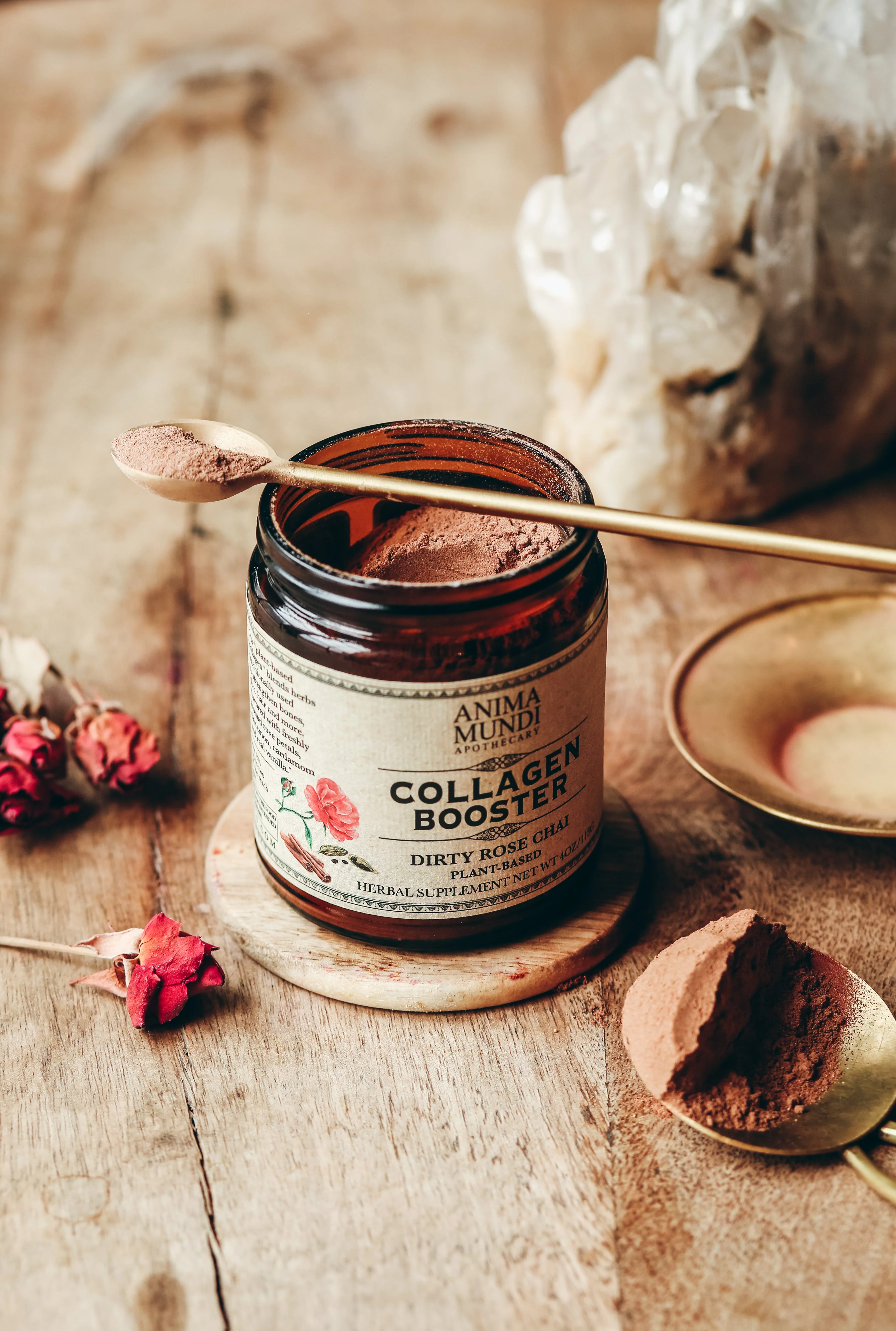 COLLAGEN BOOSTER Powder | Dirty Rose Chai - Image 2