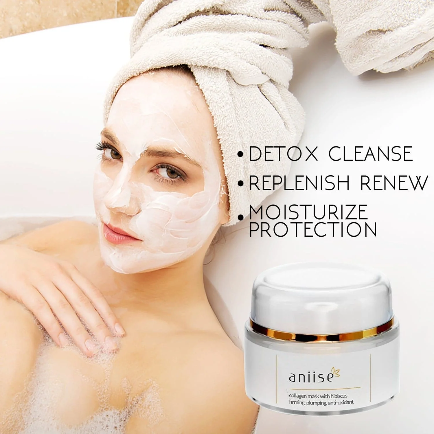Collagen Facial Mask with Hibiscus by Aniise - Image 5