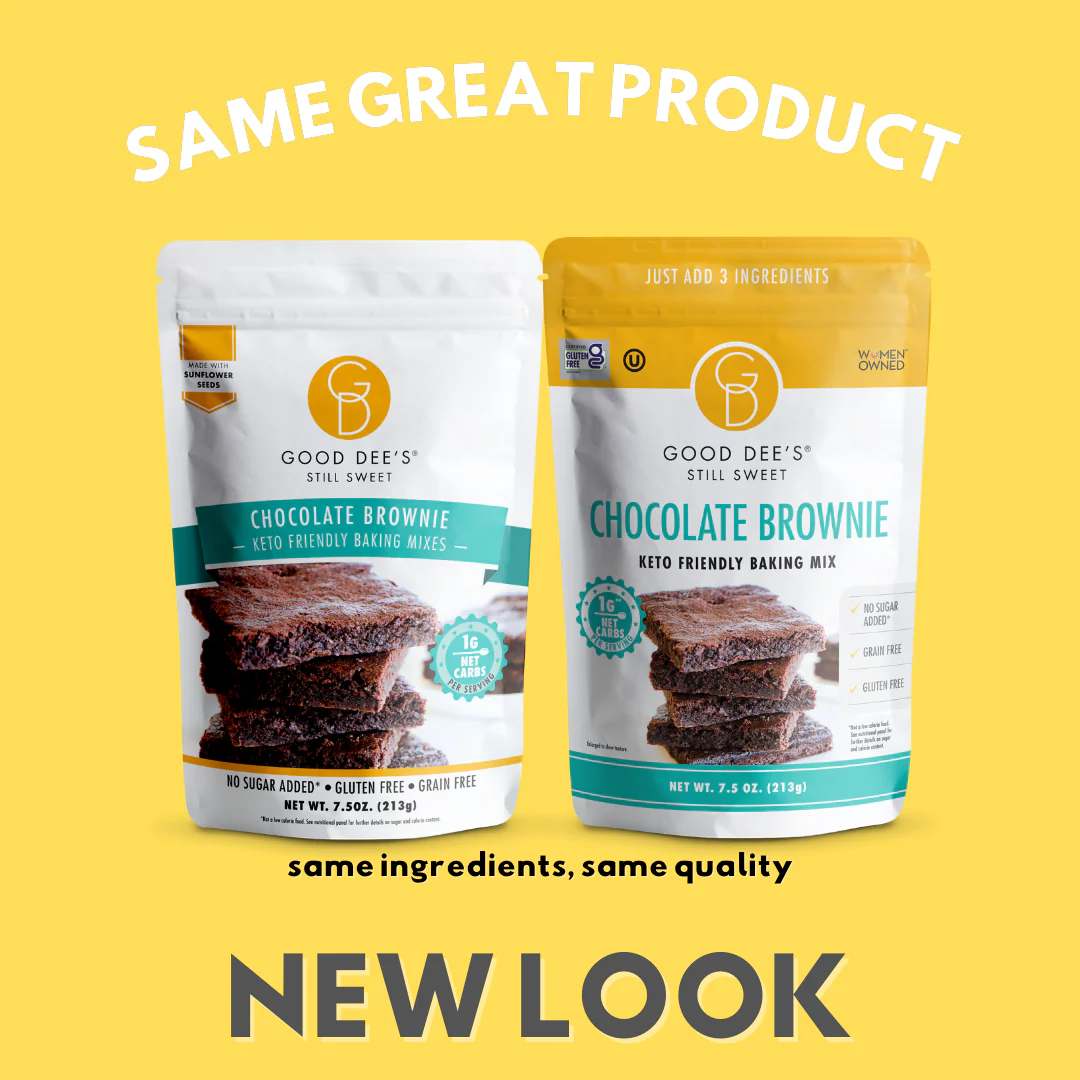 Cream Cheese Brownie Keto Bundle - Gluten Free and No Added Sugar by Good Dee's - Image 7