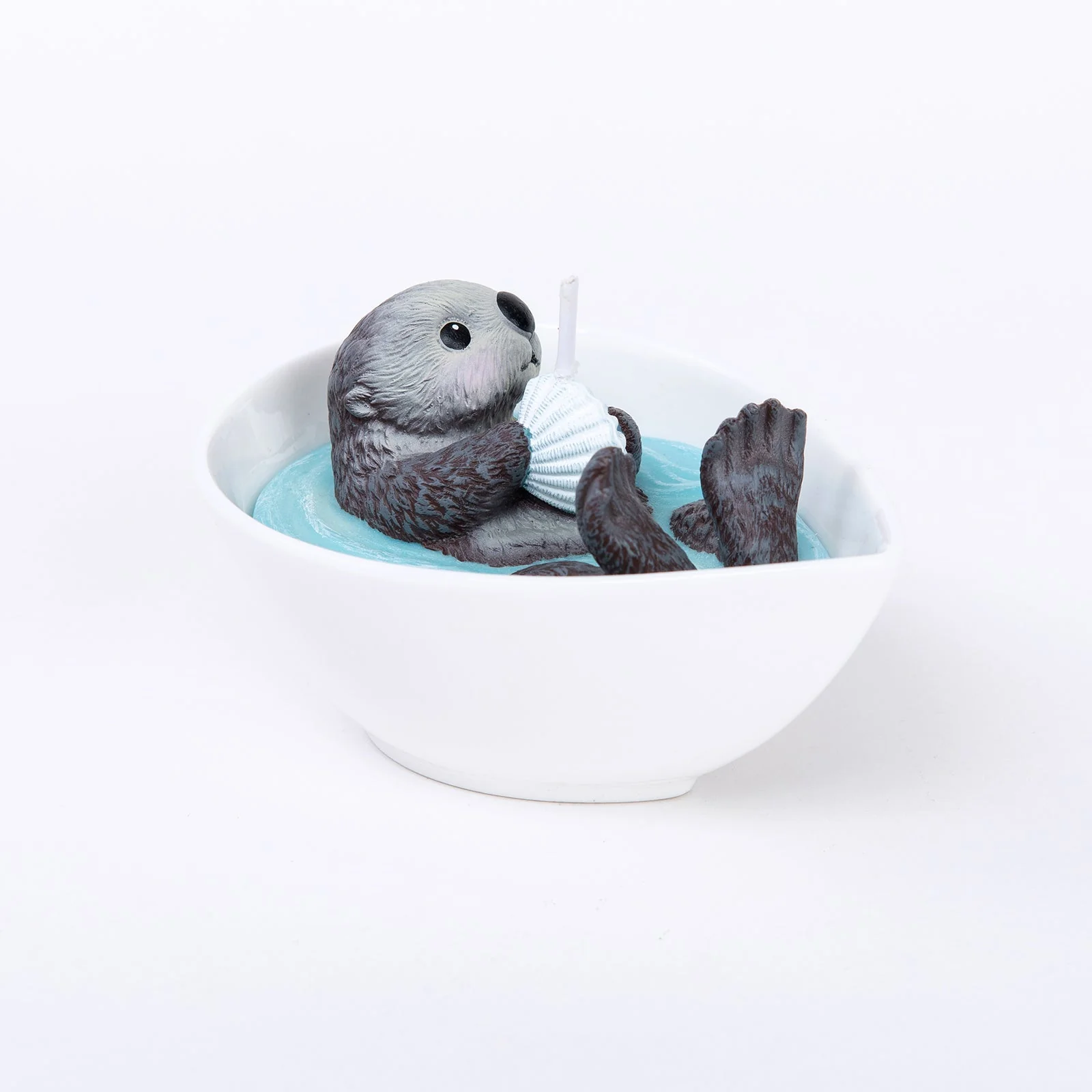 Cute Sea Otter Baby Scented Candle - Image 6