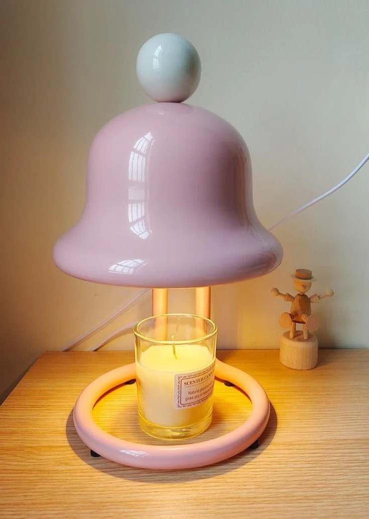 Cute Whimsical Bell Candle Warmer Lamp For Large Candles - Image 2