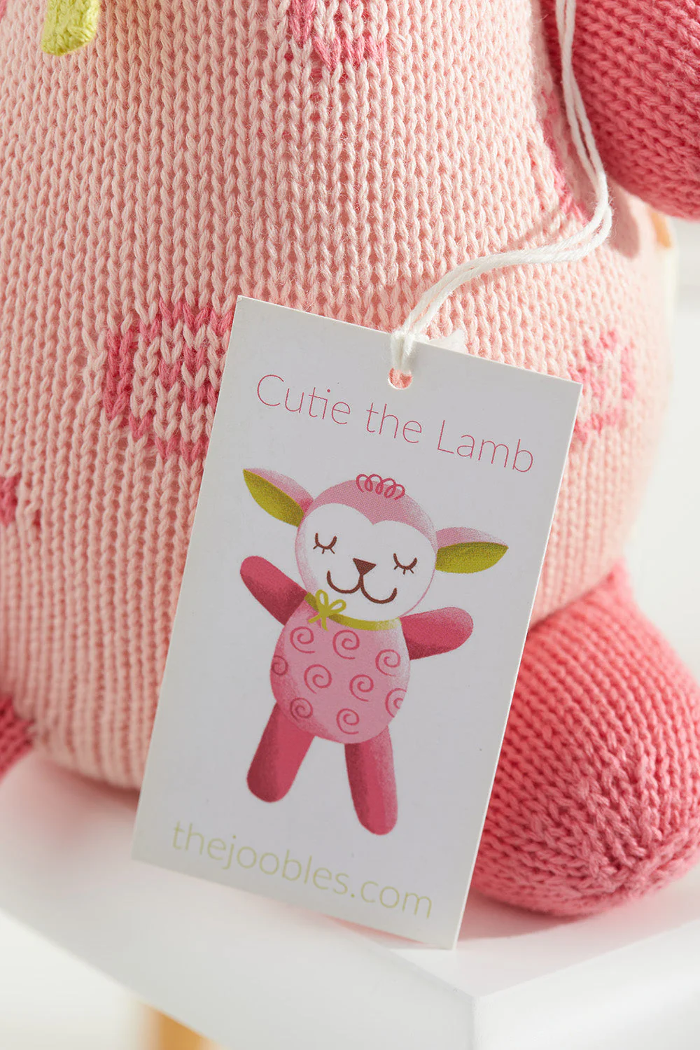 Cutie the Lamb - Organic Lamb Stuffed Animal - Image 4